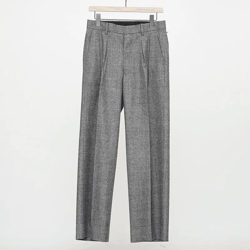 大人のためのチェックパンツ」【NIKKI ESSENTIAL PIECES】 のWO/CA