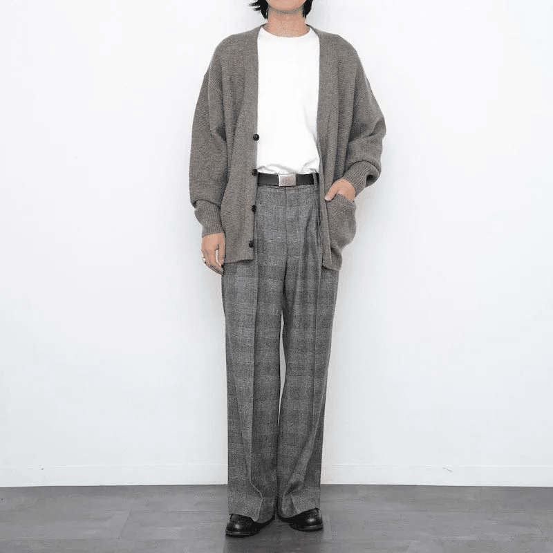 大人のためのチェックパンツ」【NIKKI ESSENTIAL PIECES】 のWO/CA