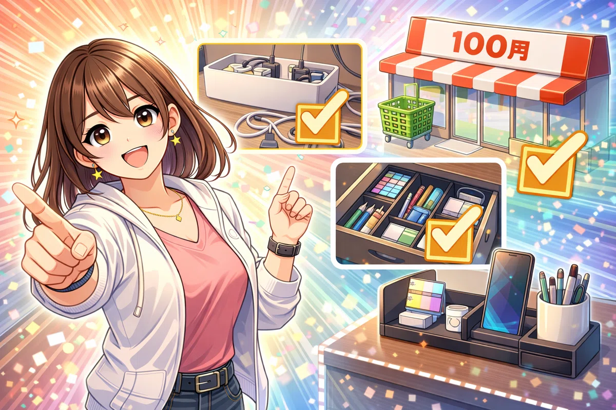 100均で整えるなら｜まずやるべきポイント