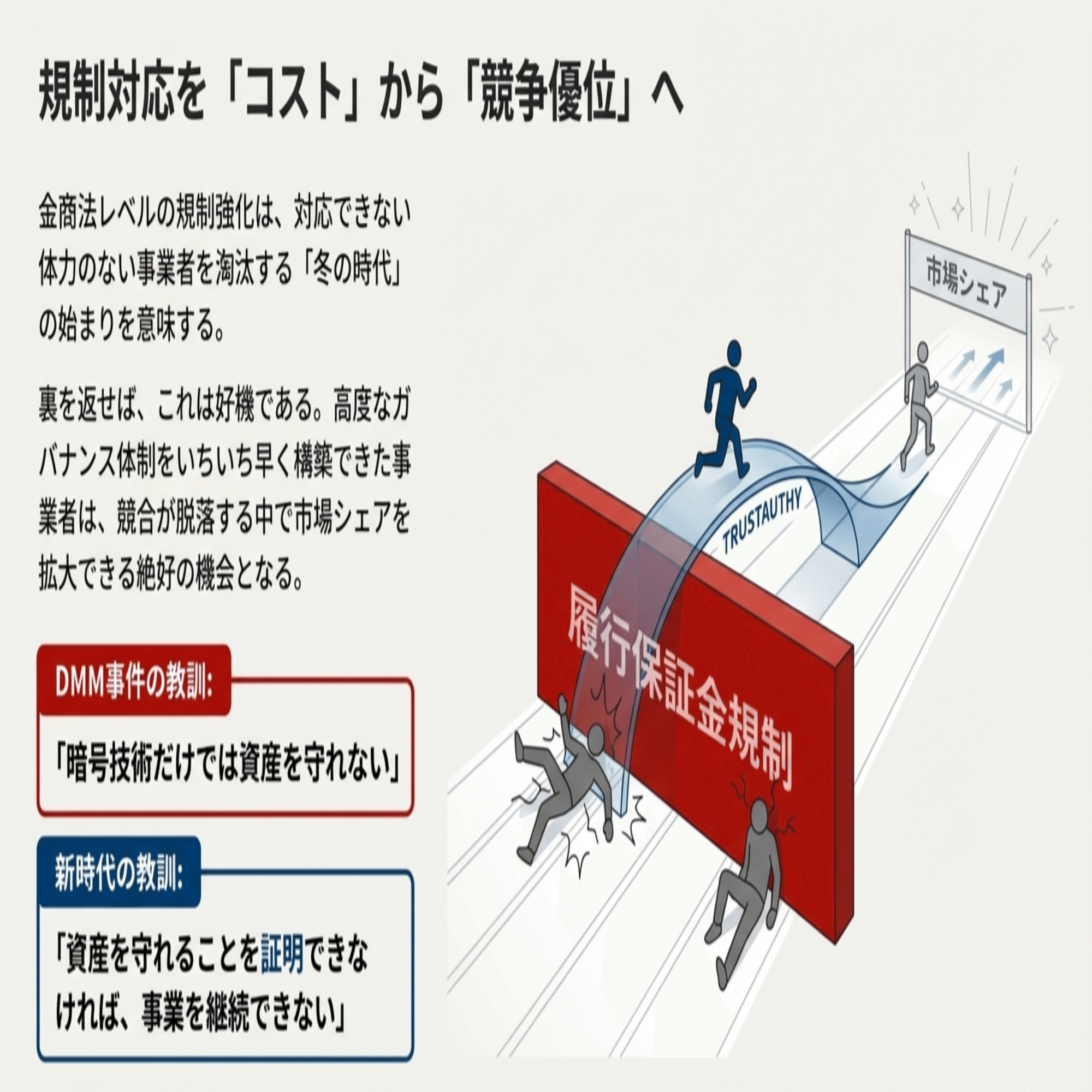 暗号資産交換業への履行保証金義務化と「Active Insurance」への転換｜Vlightup | デジタルとリアルを繋ぐ、新しい信頼のカタチ  -ブライトアップ株式会社