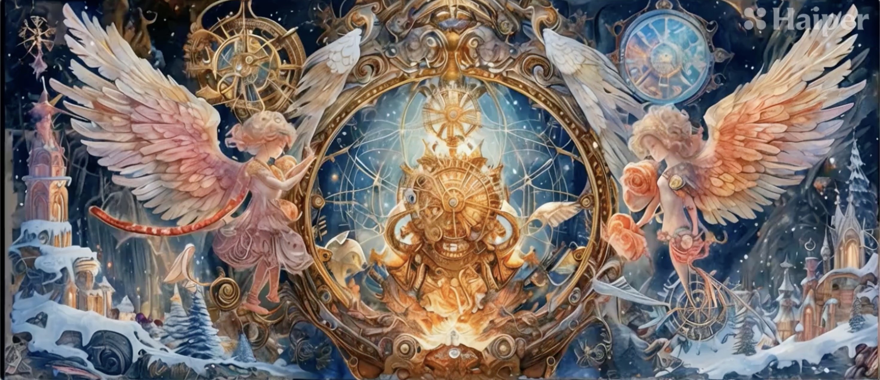 万華曼荼羅」番外編「天使曼荼羅」371 Mandala of Angels 371｜俵屋年彦