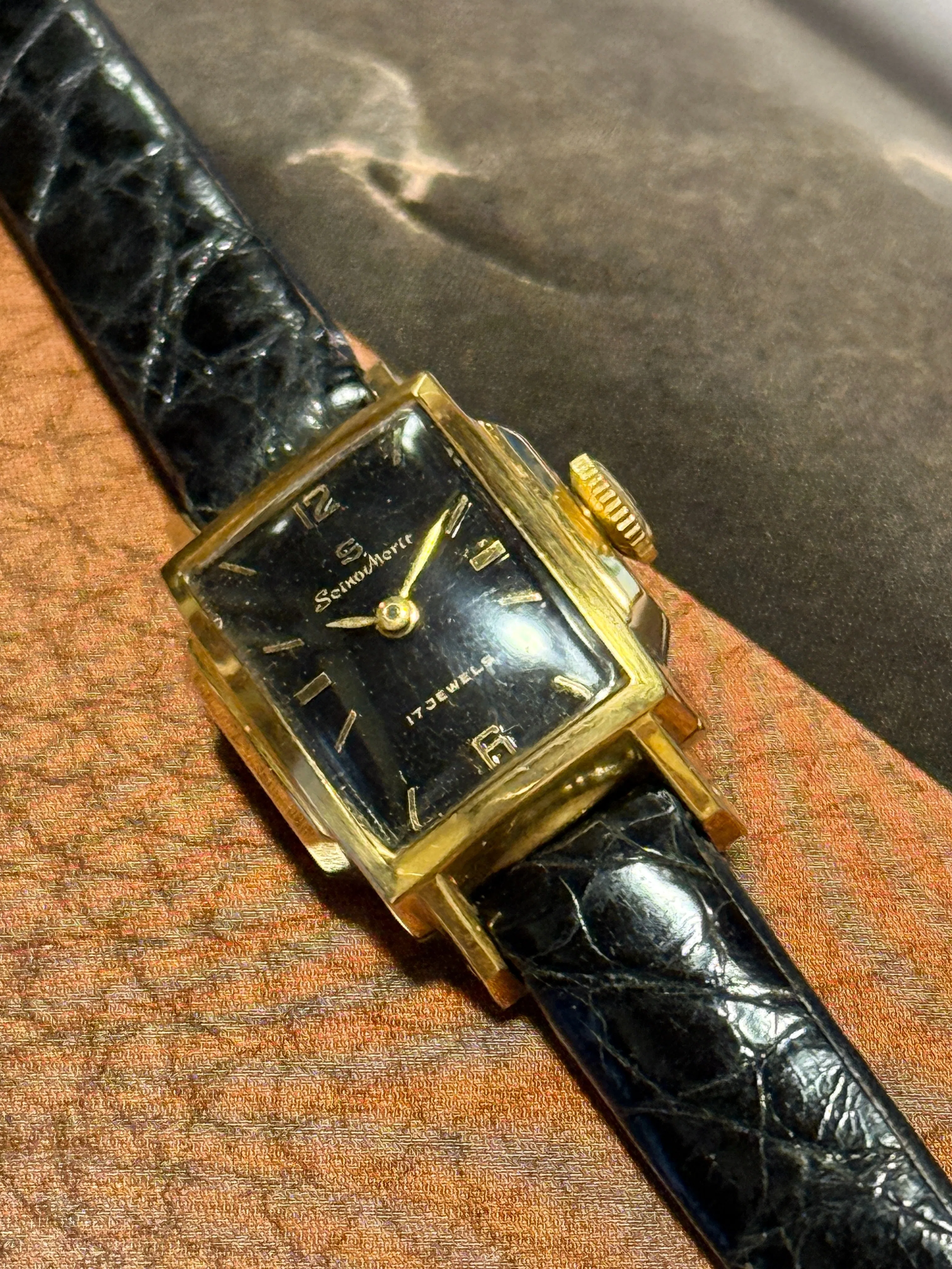 SEIKO Merit 50年代 アンティーク 手巻き レディース 時計 稼働 第237回 セイコーメリットのレア個体｜kkclub