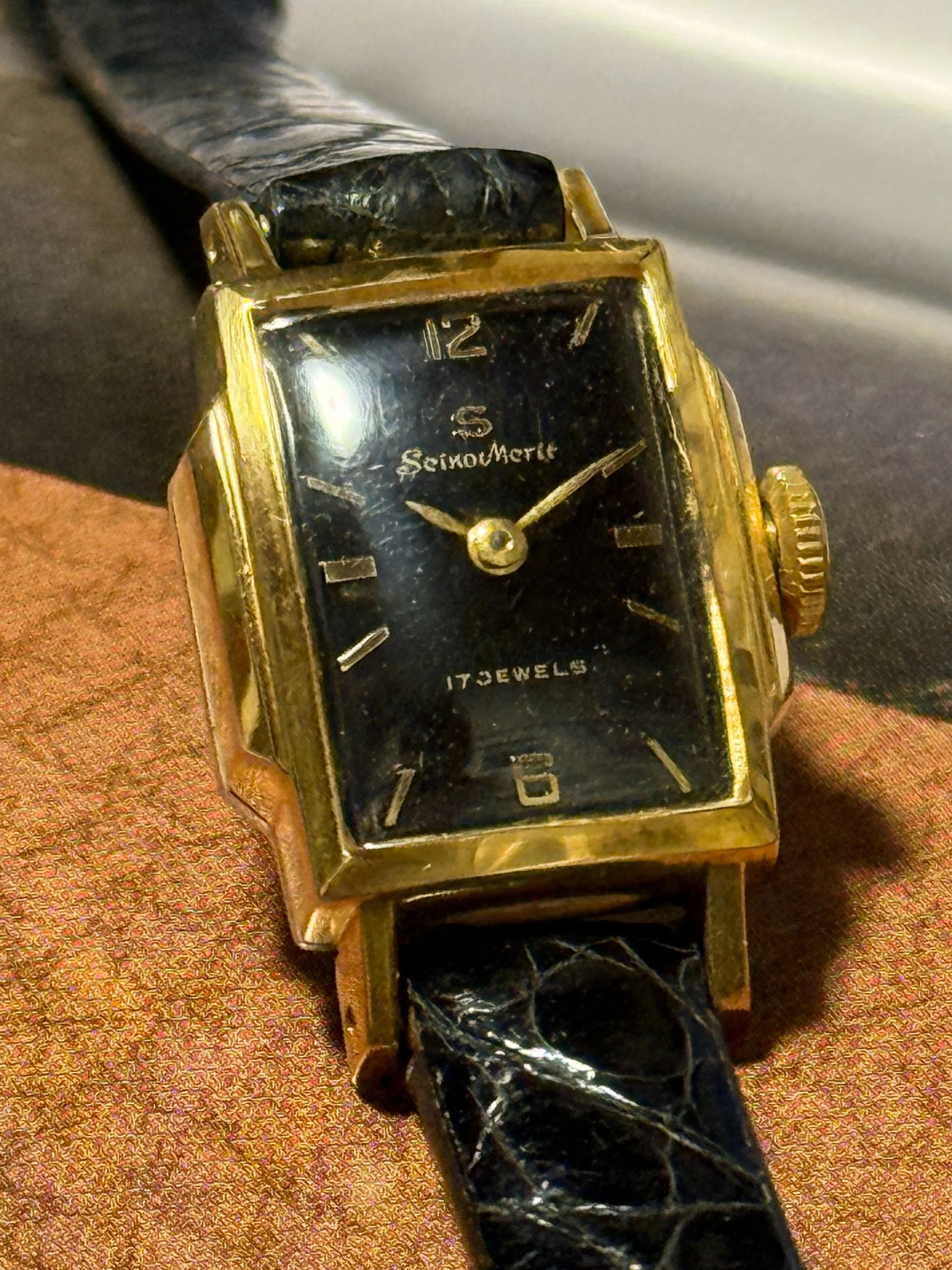 SEIKO Merit 50年代 アンティーク 手巻き レディース 時計 稼働 ヴィンテージ 稼働品》 セイコー レディース腕時計 1975年製 手巻き