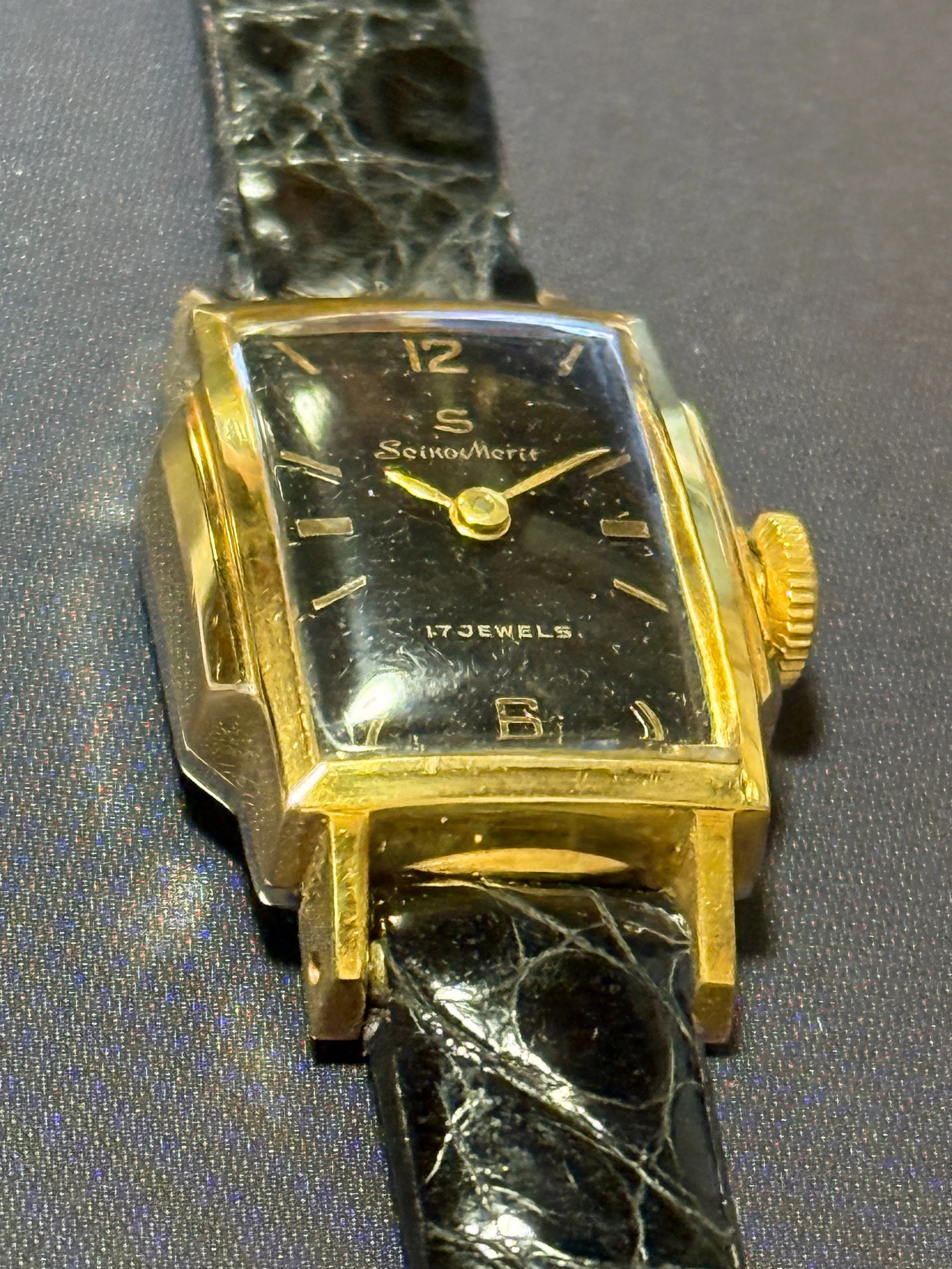 SEIKO Merit 50年代 アンティーク 手巻き レディース 時計 稼働 第237回 セイコーメリットのレア個体｜kkclub