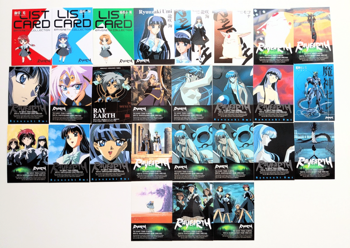 🧡④【当時品】OVA関係｜🗼魔法騎士レイアース グッズ｜魔法騎士