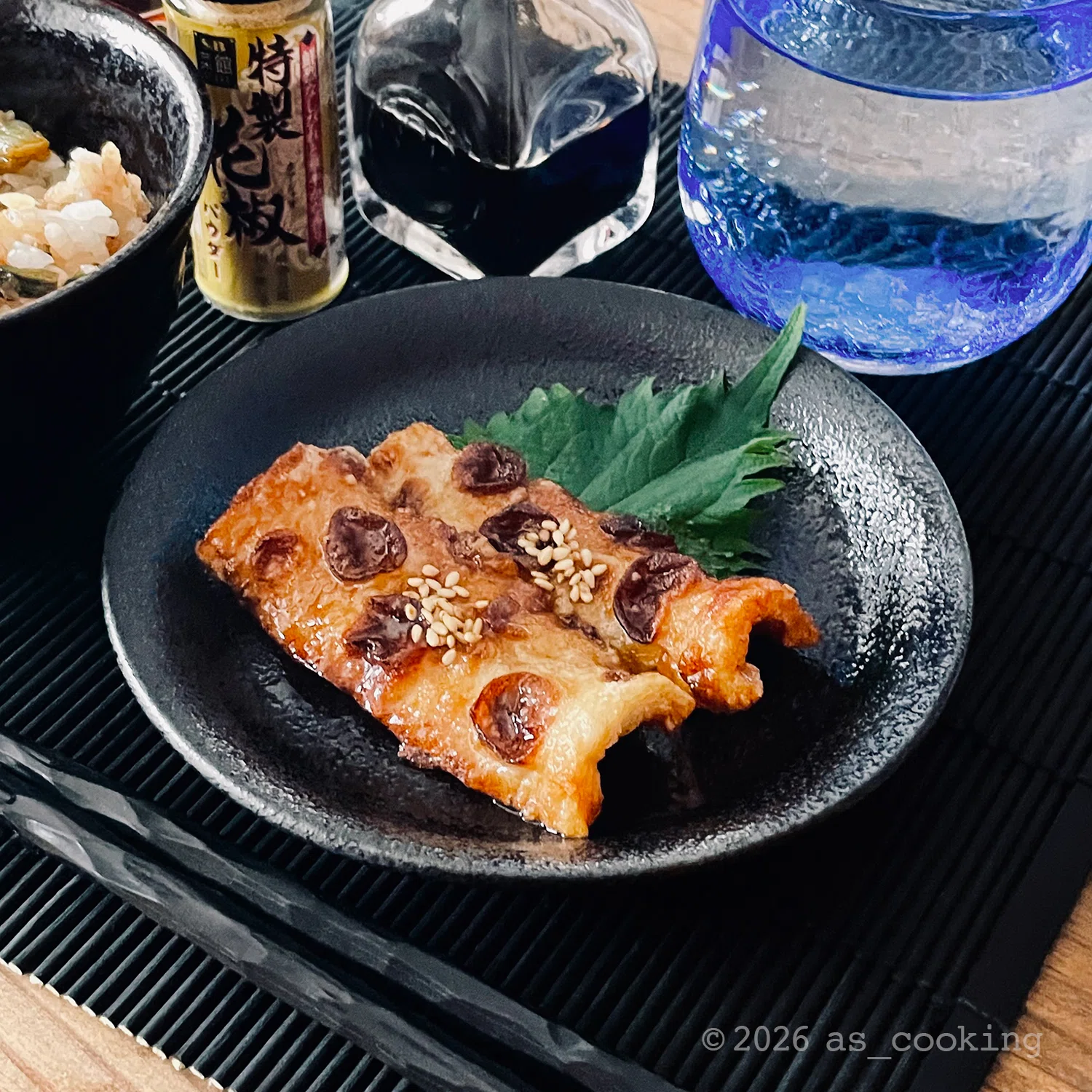 長野県の給食メニュー「ちくわのかば焼き」｜as