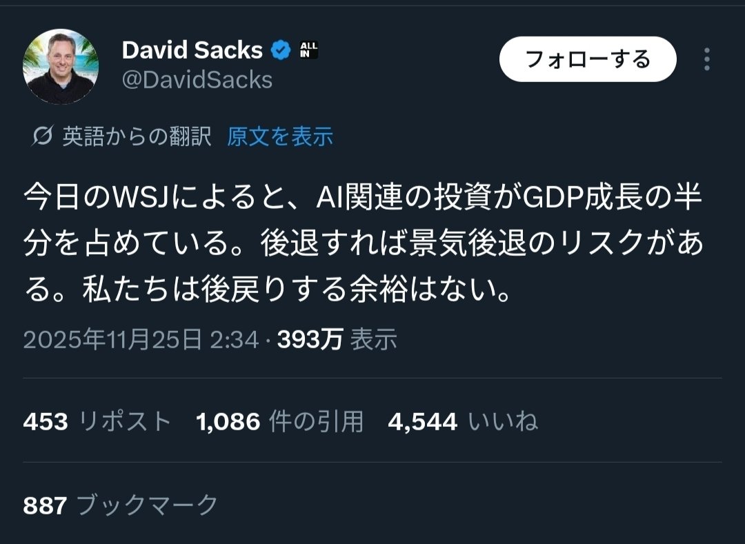 生成AIバブル崩壊と米国の景気後退｜令和の決算分析