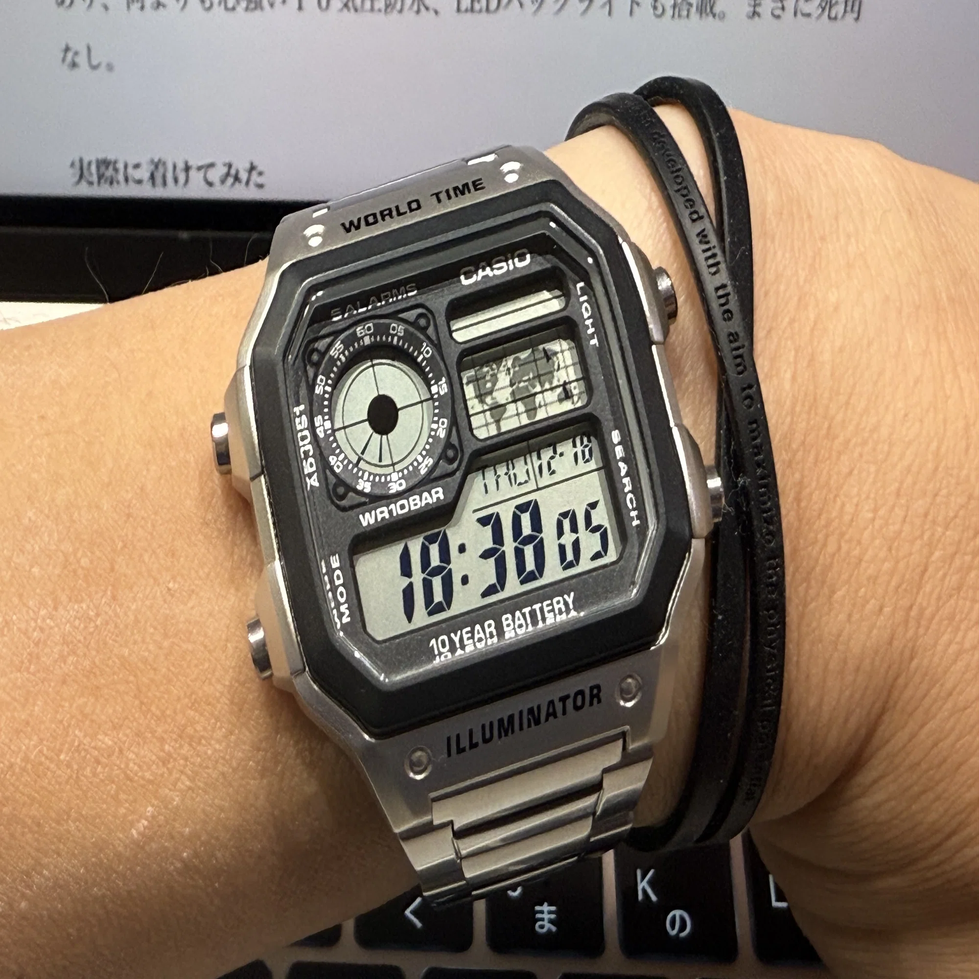 腕時計】AE-1200WHD