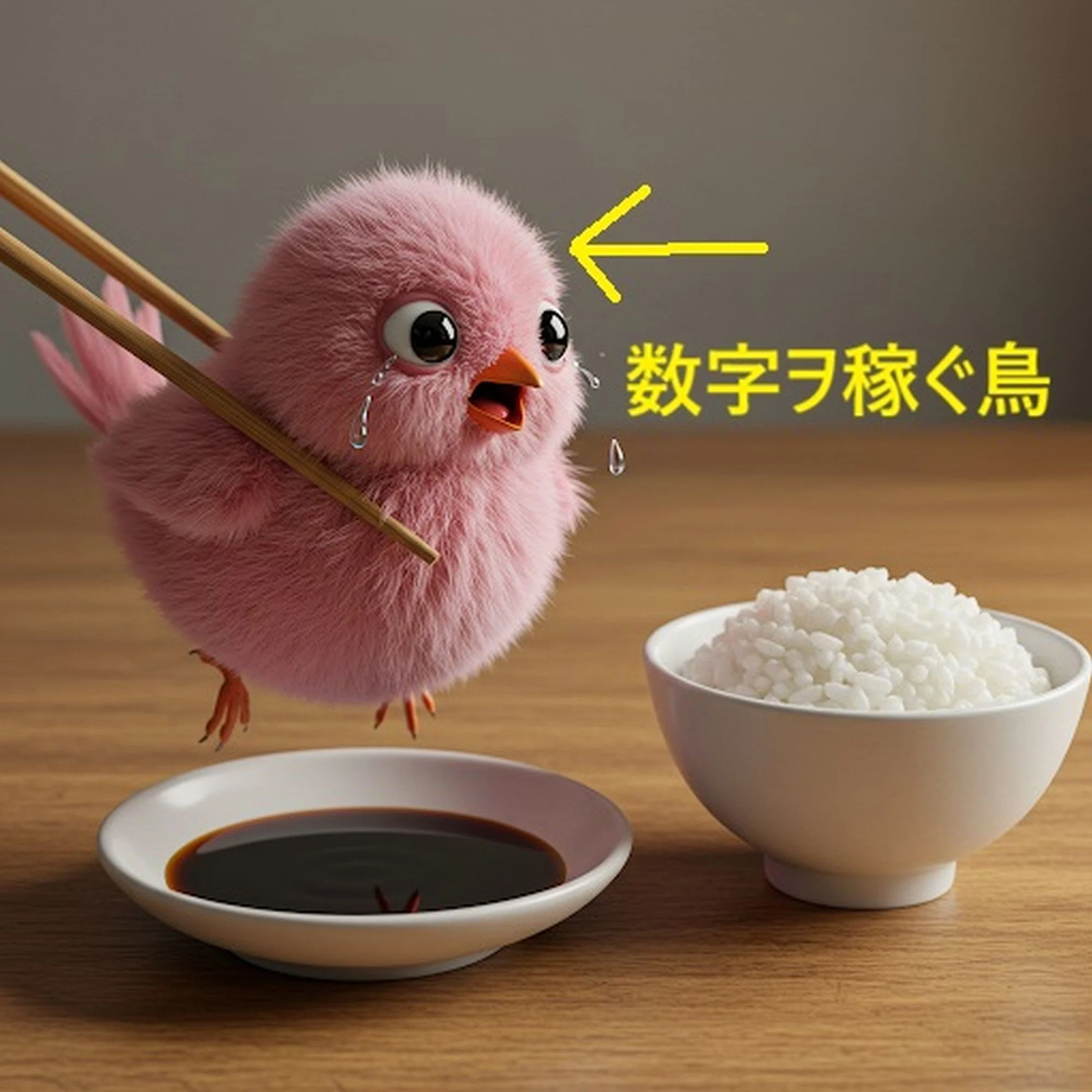 ショート動画】数字を稼ぐピンク鳥🐦｜ハミングバード