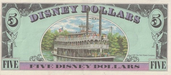 ディズニーダラー　1987年初版　２枚セット 初めてのDダラー】 ディズニーダラー クラシックシリーズ（1987-1999