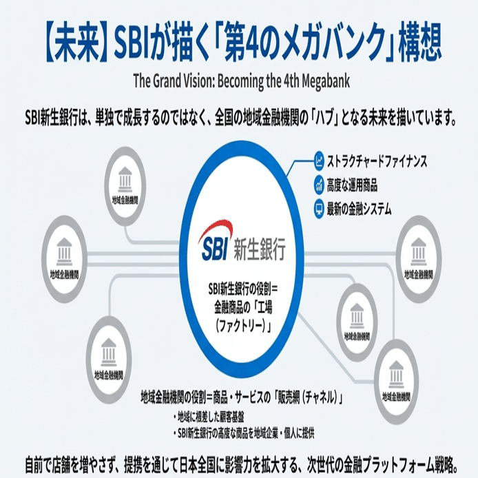 SBI新生銀行 第四のメガバンク爆誕か!!】「公的資金完済と再上場が拓く『第4のメガバンク』への道」｜Desk Research Design