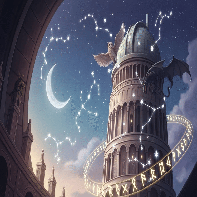 静けさが教えてくれる夜 ― フクロウの書架🦉☪︎ ｜月詠 ☪︎*｡ﾟ