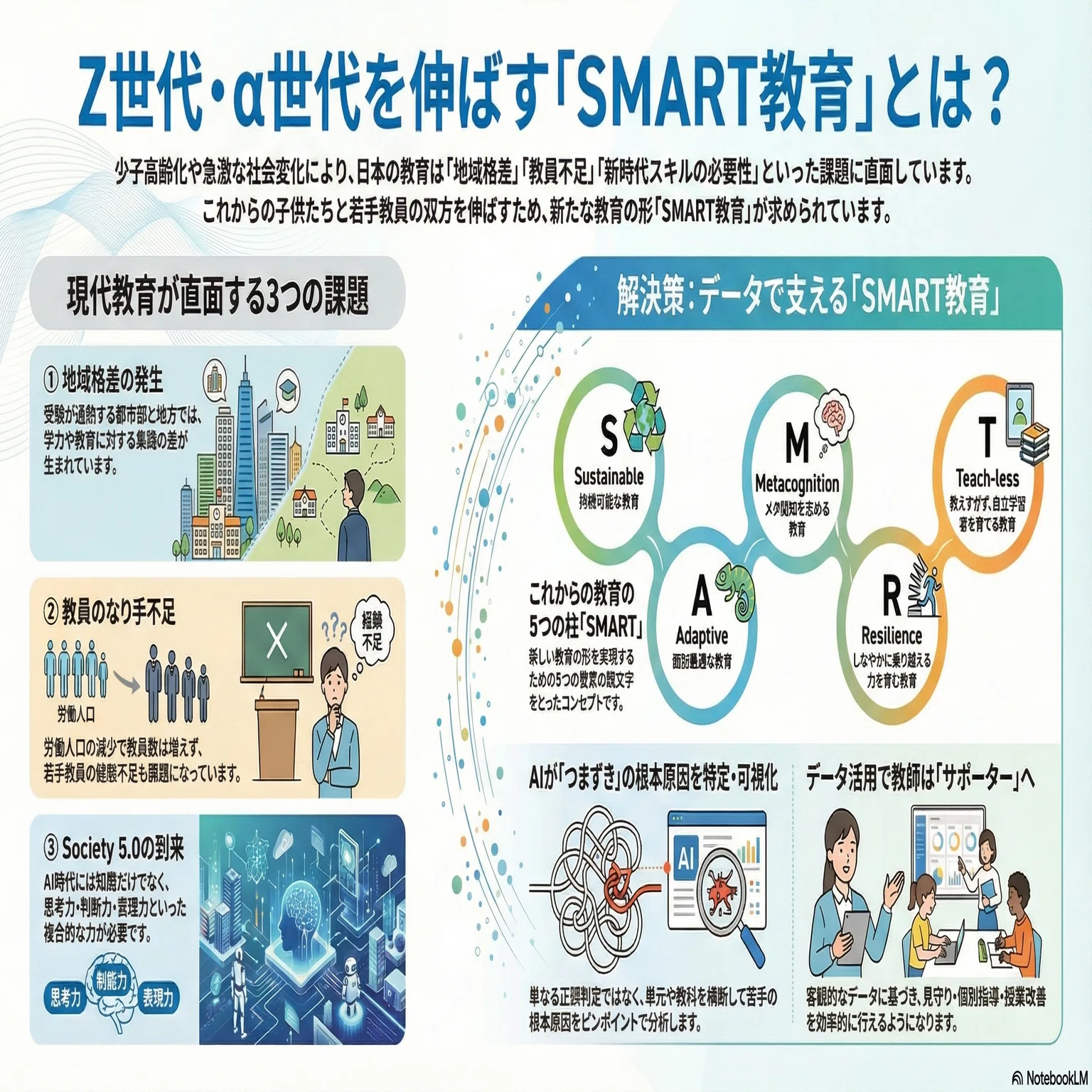 教えない」が最強の教育？ AI時代に子どもと先生を伸ばす「SMART教育
