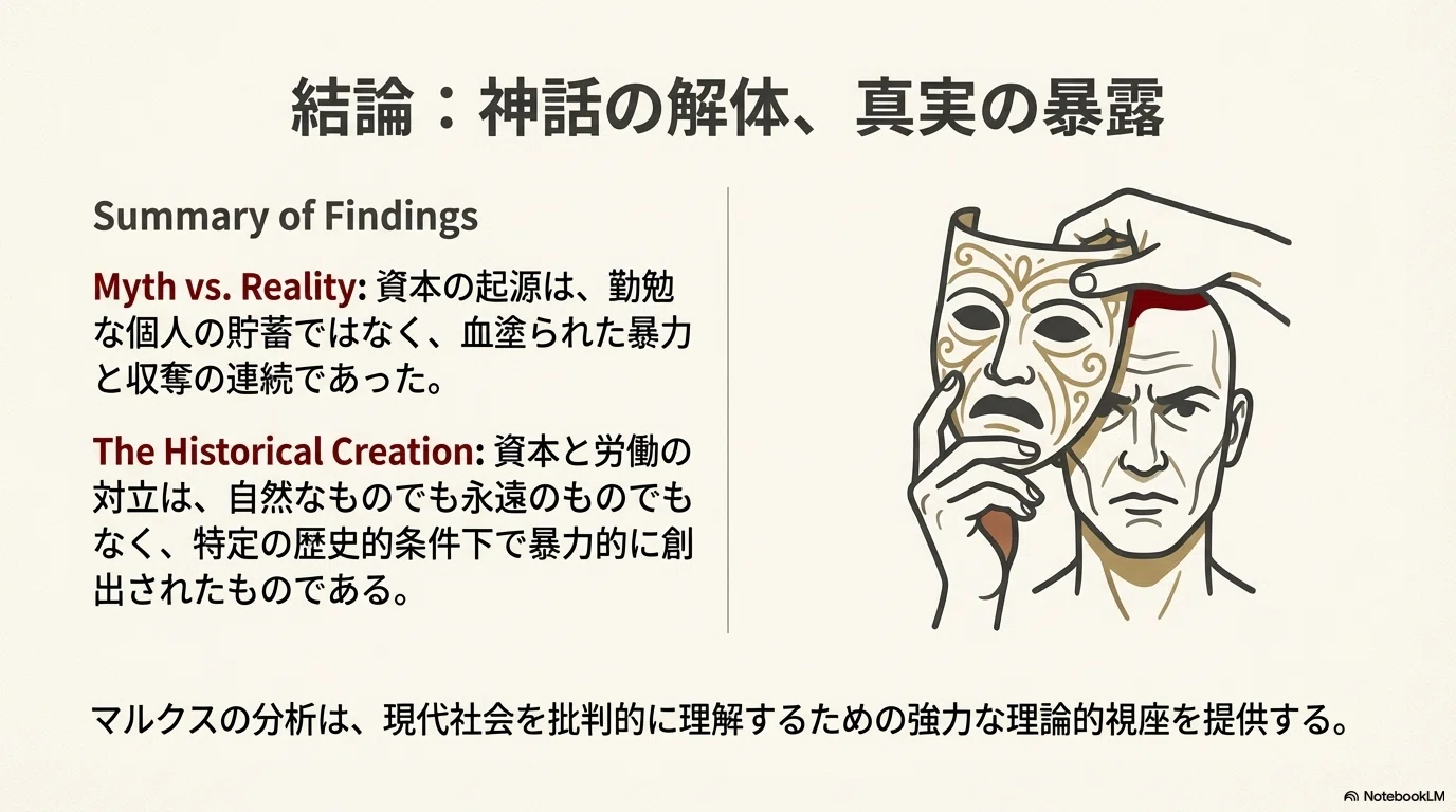 NotebookLM】カール・マルクス『資本論』における「いわゆる本源的蓄積