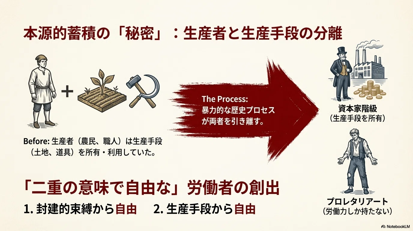 NotebookLM】カール・マルクス『資本論』における「いわゆる本源的蓄積