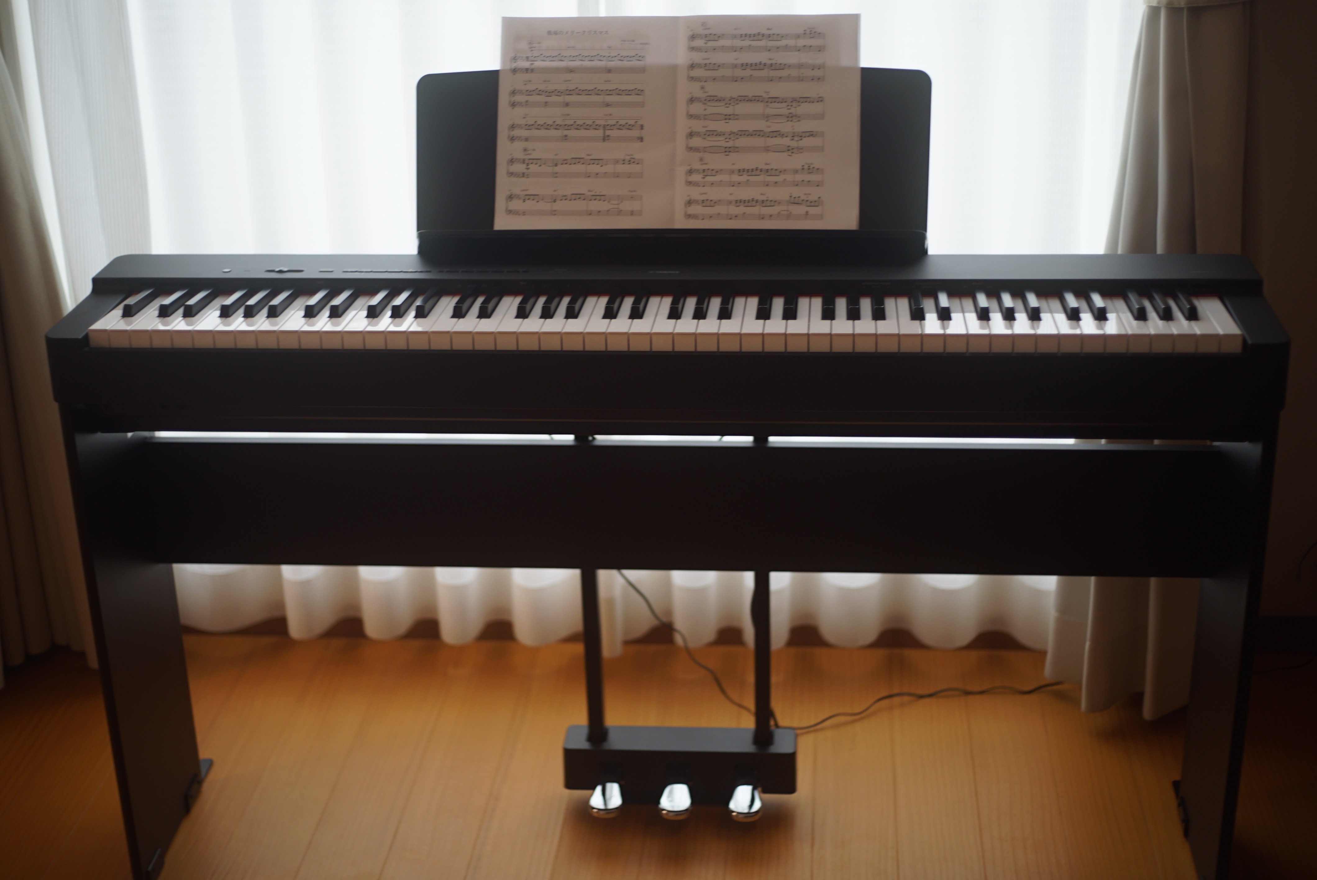 YAMAHA P-255用　スタンド・3本ペダルセット P-255 - Accessories - P Series - Pianos - Musical Instruments