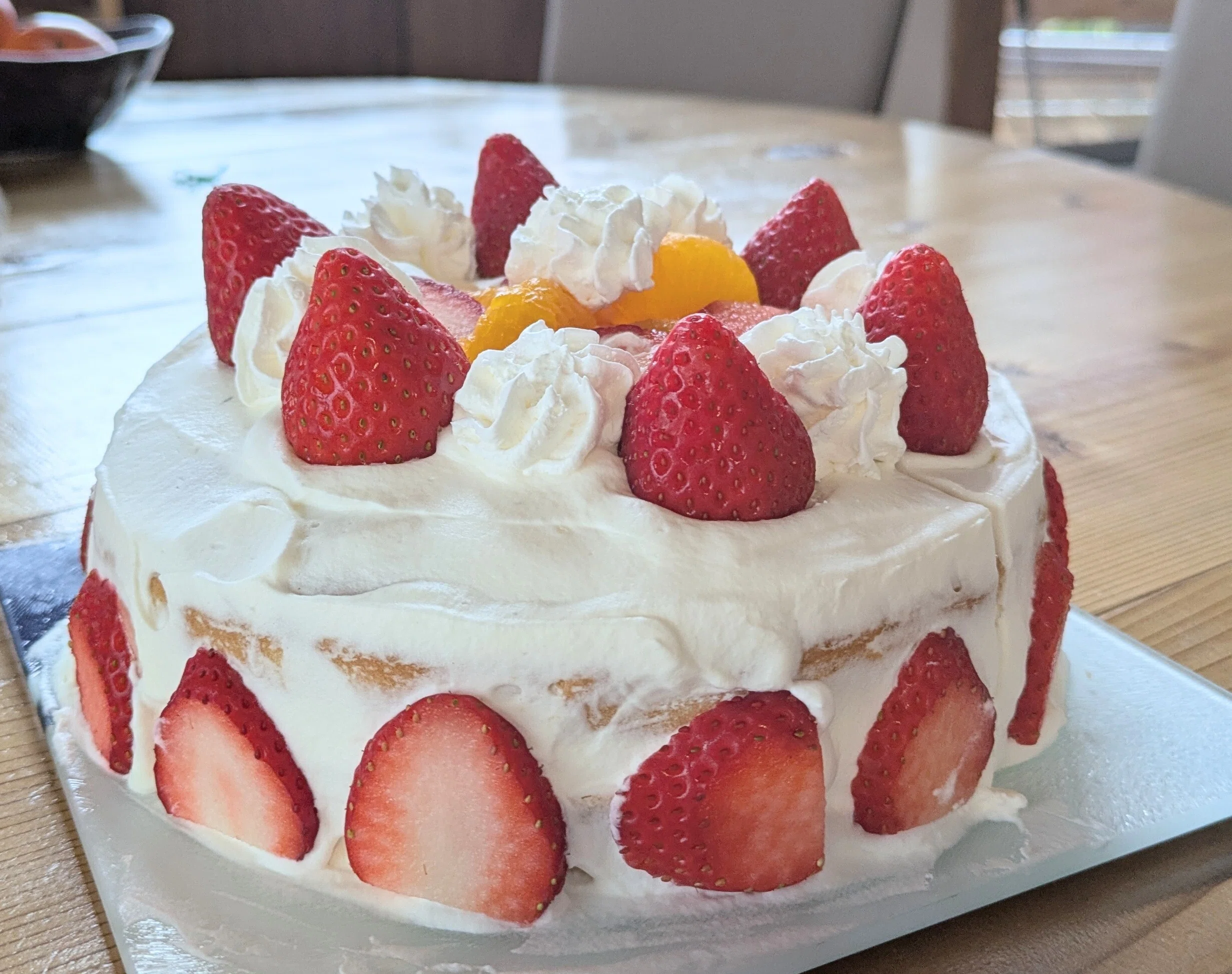 A story about practicing making a homemade cake for Christmas｜らふらんす