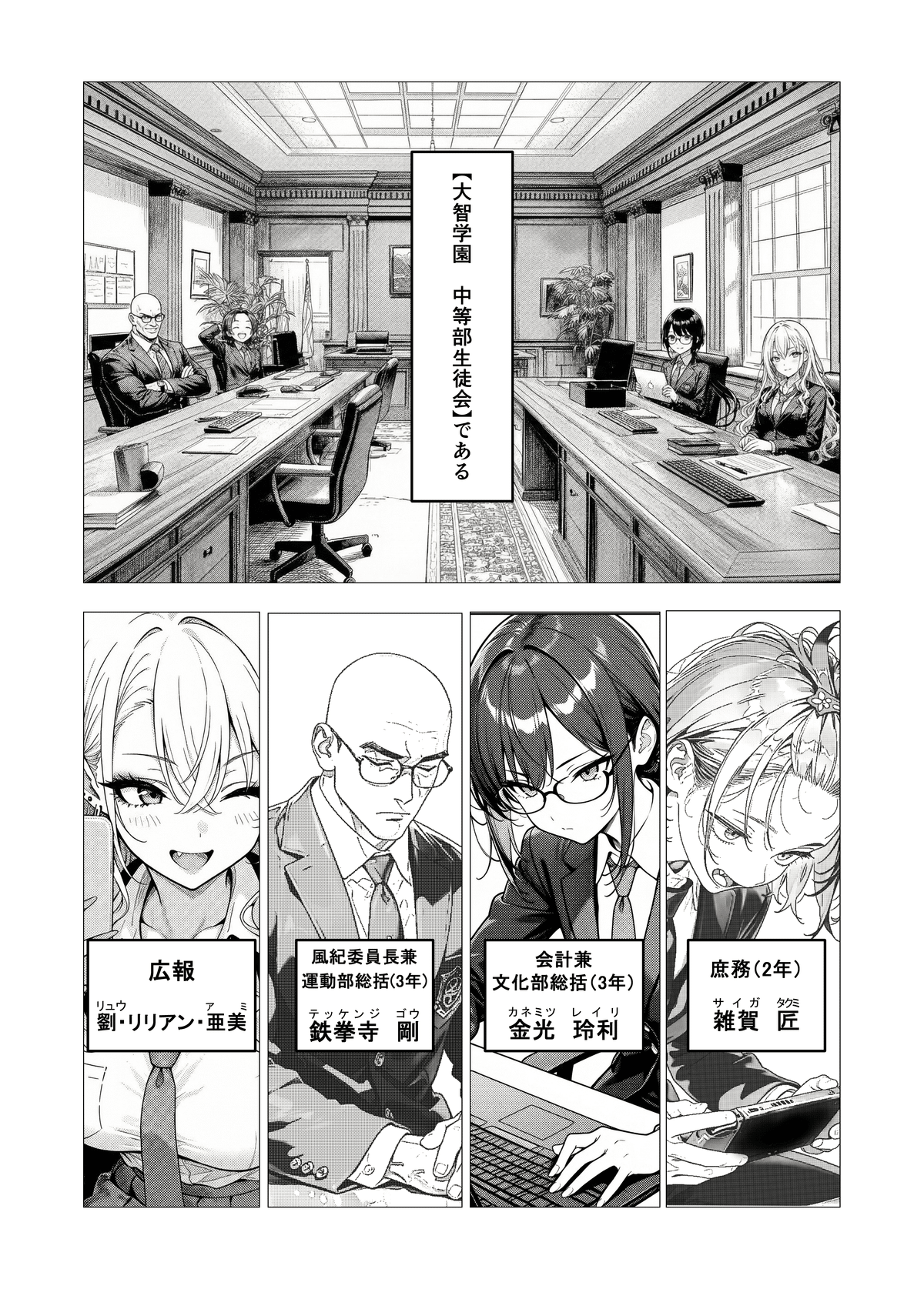 学園ホラー漫画「YOUKAI」(11)『セイトカイ』