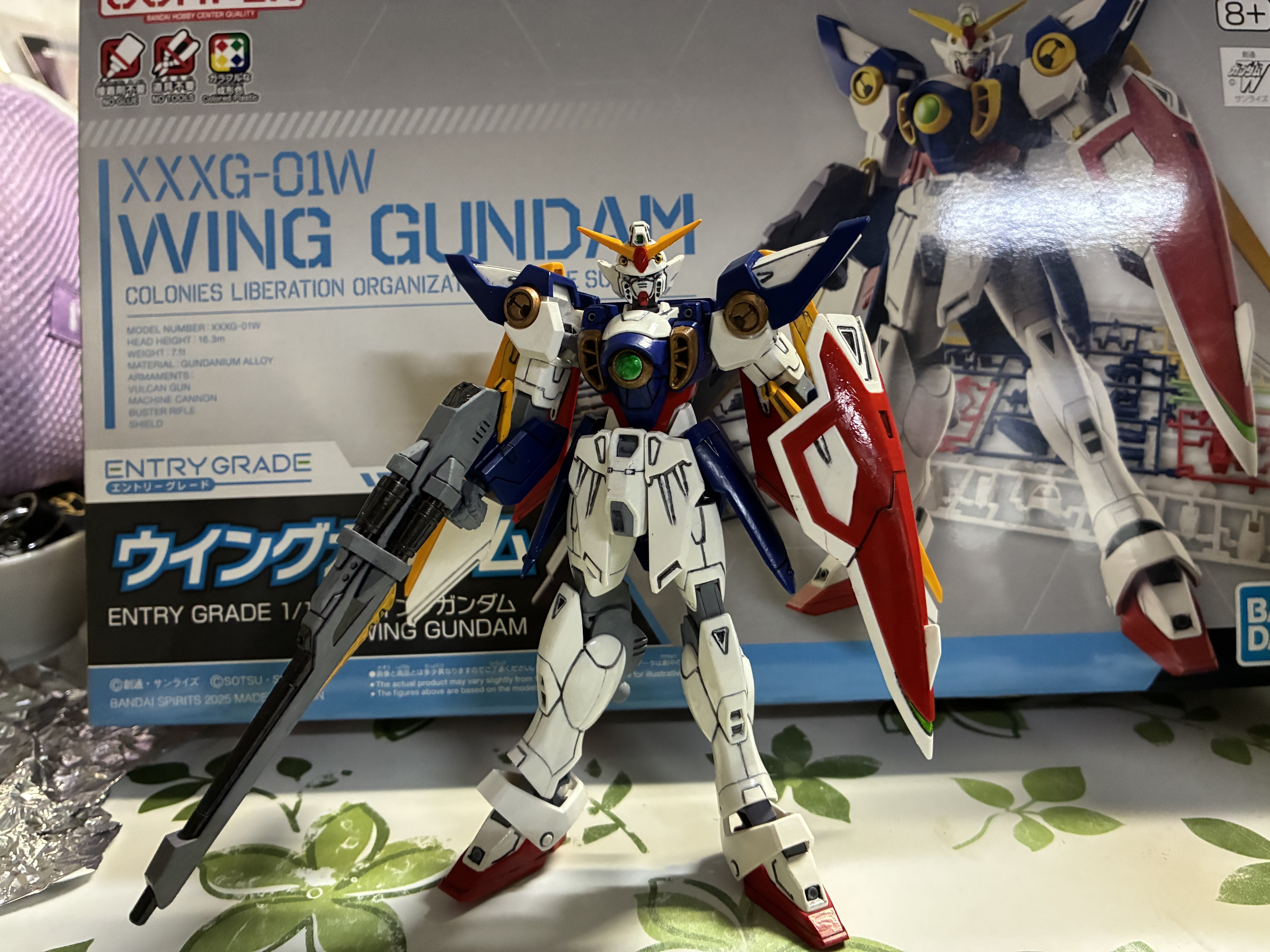 ガンプラ】EG ウイングガンダム｜CR03