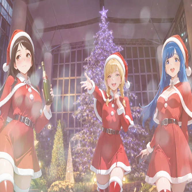 メリークリスマス【奇跡の星の植物館とAI画像生成+合成のお話】｜KUMA.