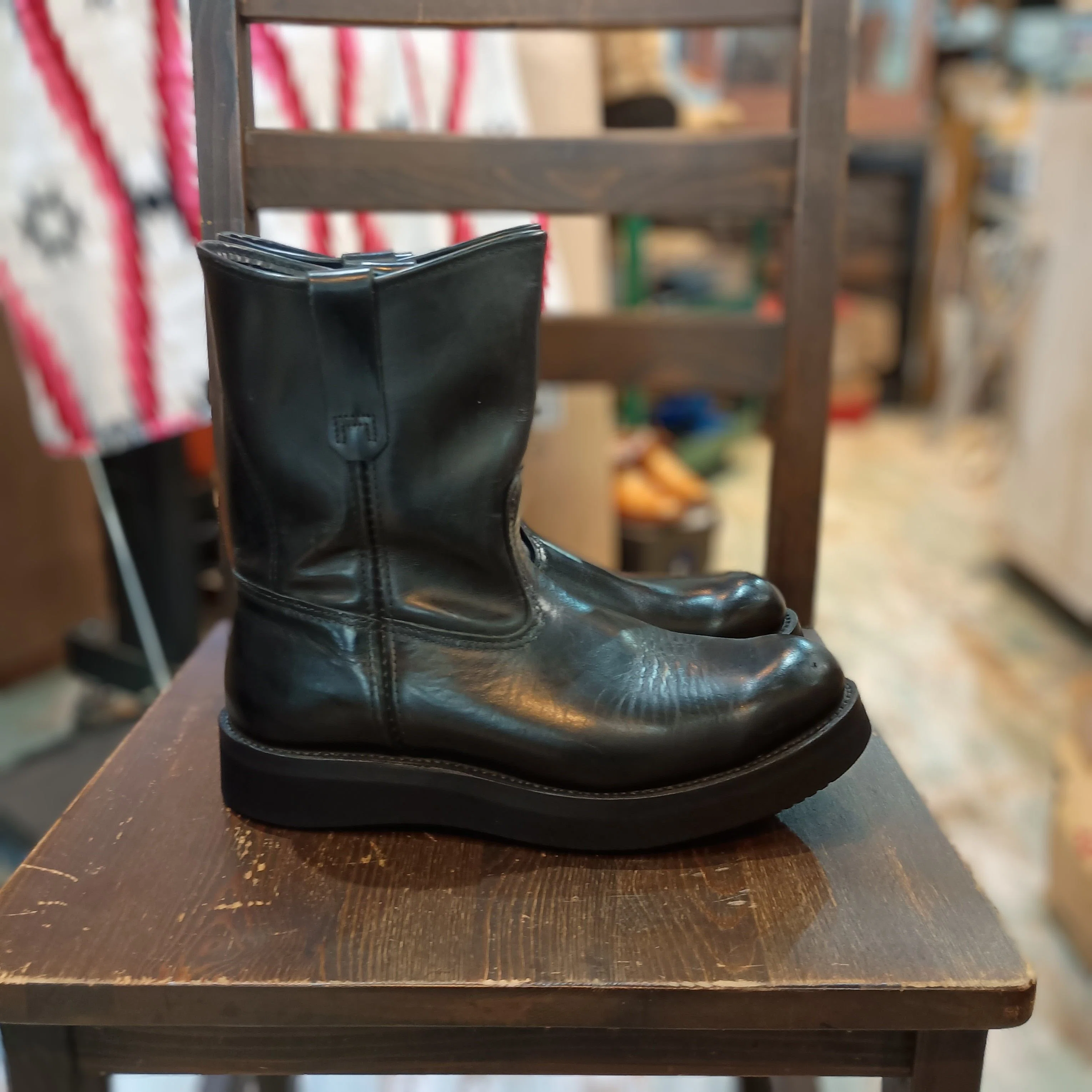 REDWING 8169 US7.5 Dr.soleカスタム ソール新品 Resole/ソールカスタム】Red Wing#8169 PECOS+vibram#2021｜CREA