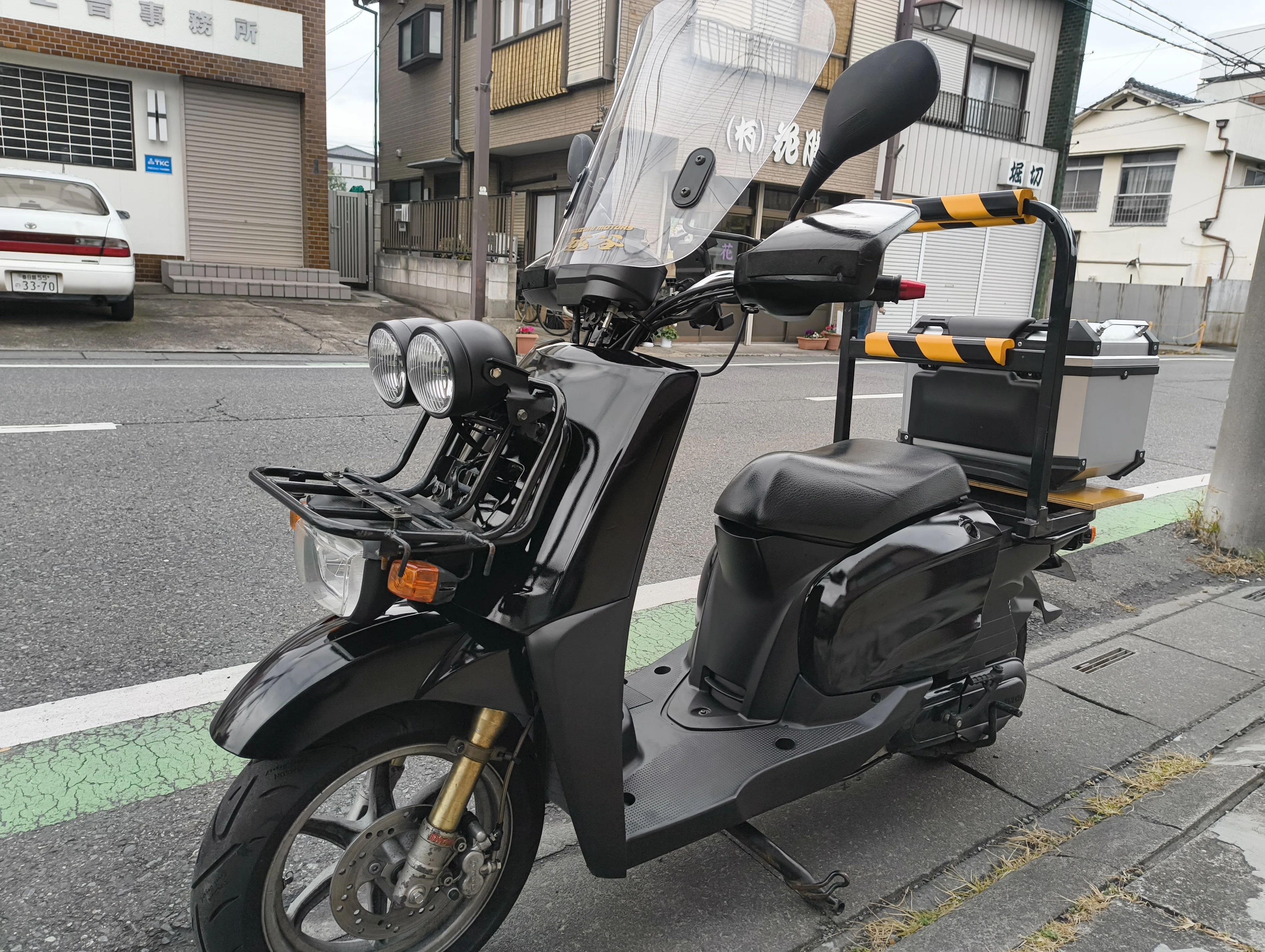 ご成約致しました】UA08J改 ディスクブレーキ バーハン 12インチ仕様