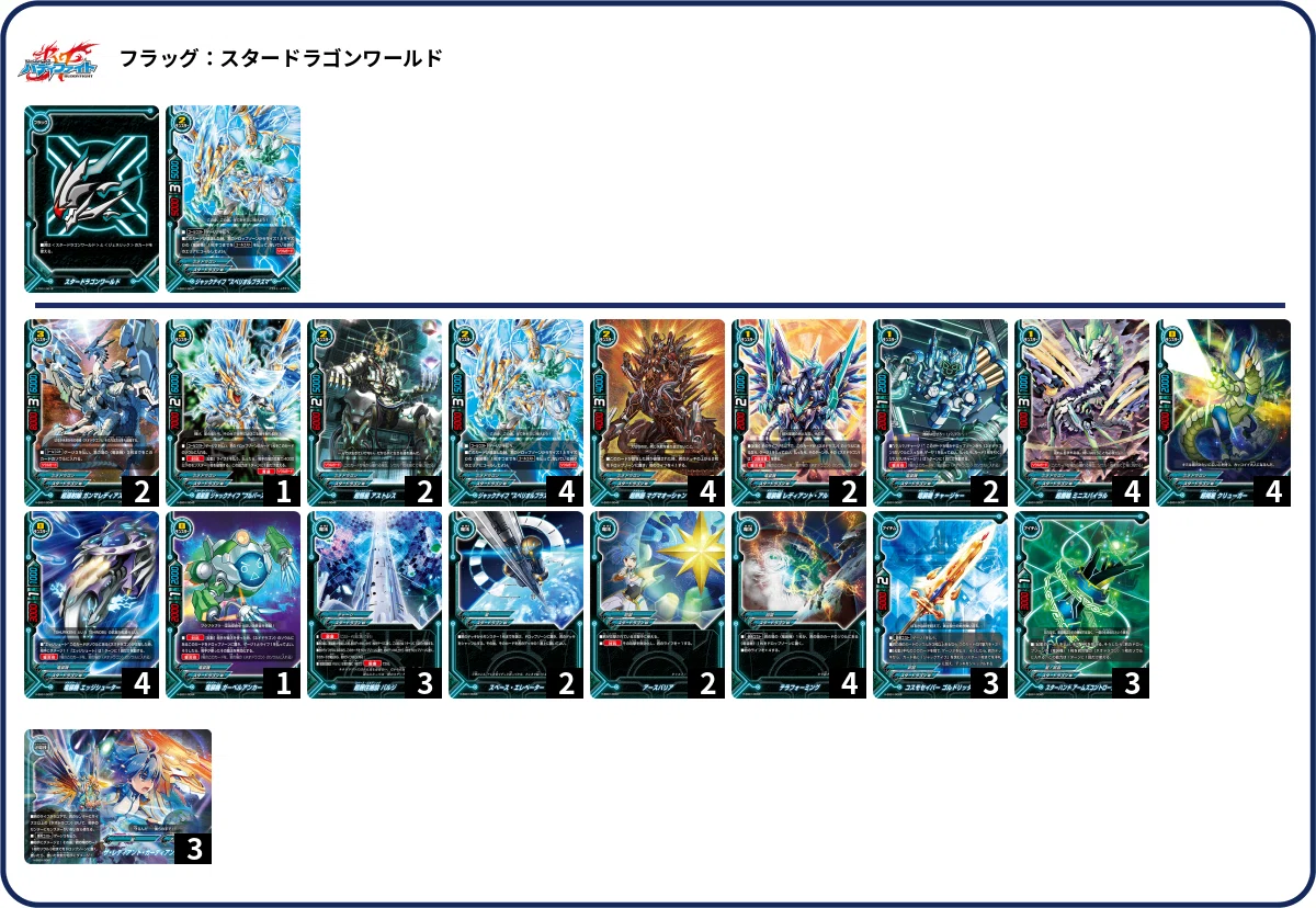 バディファイト】構築デッキ デッキリスト まとめ｜時雨