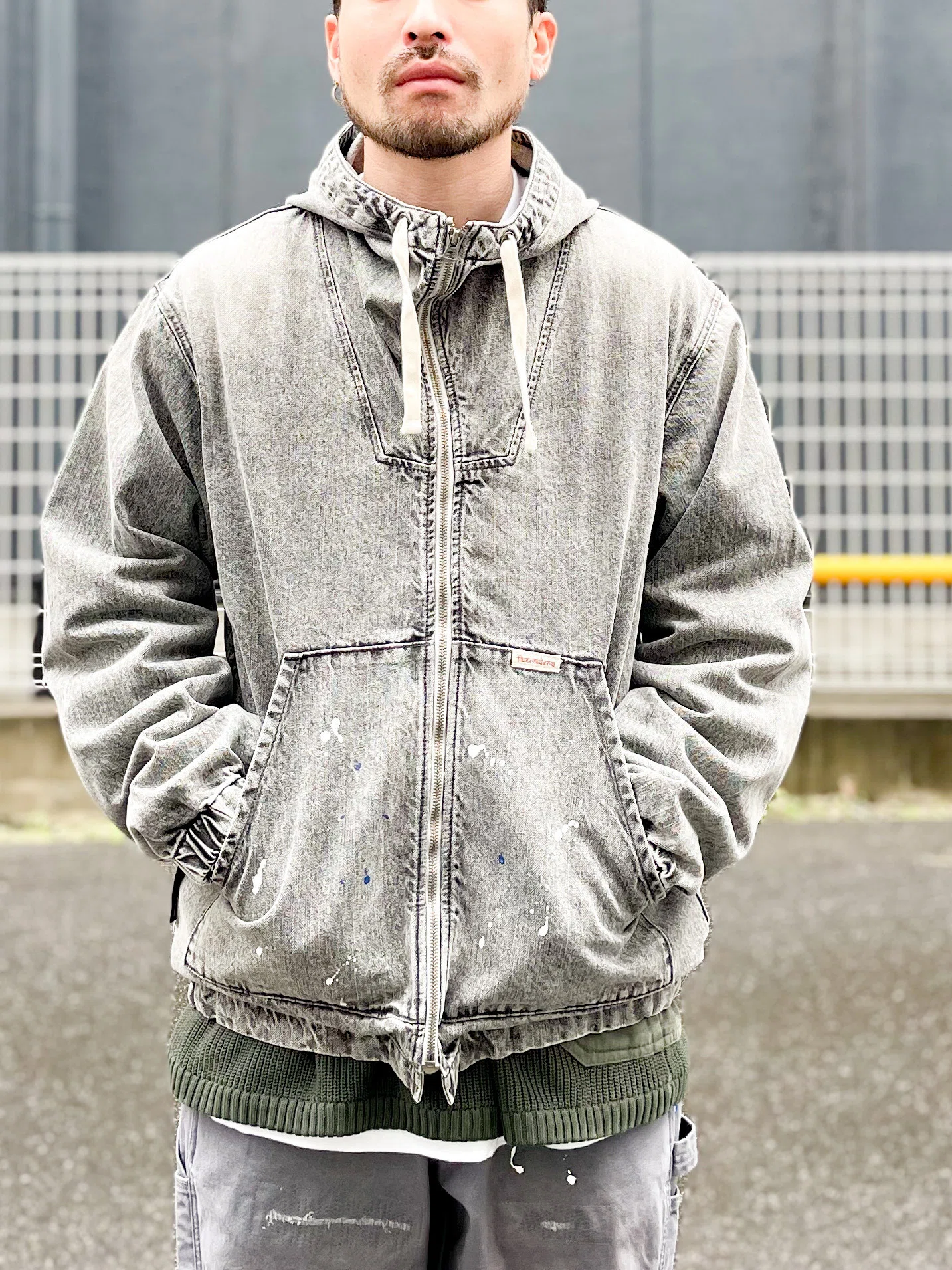Liberaiders®︎ - DENIM ZIP HOODIE｜Tieup
