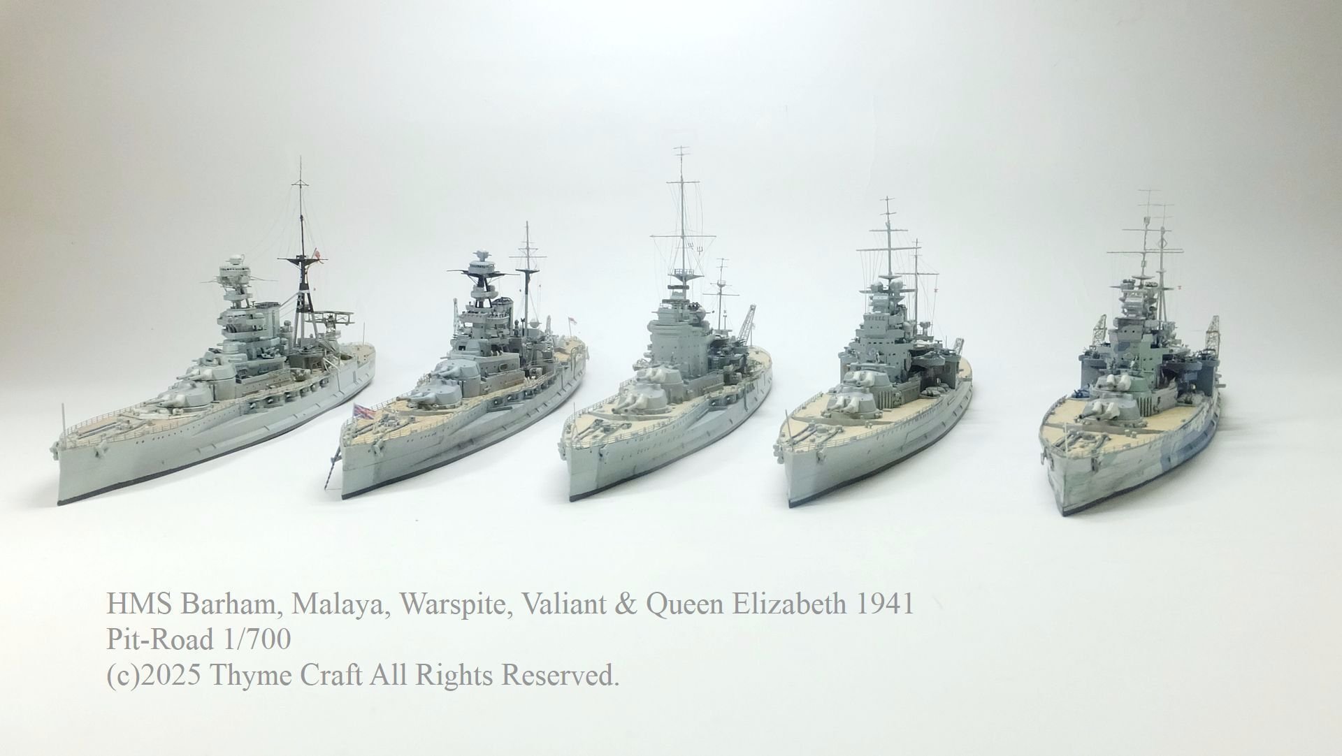 英国海軍クイーン・エリザベス級:HMS Queen Elizabeth-class 1941 1