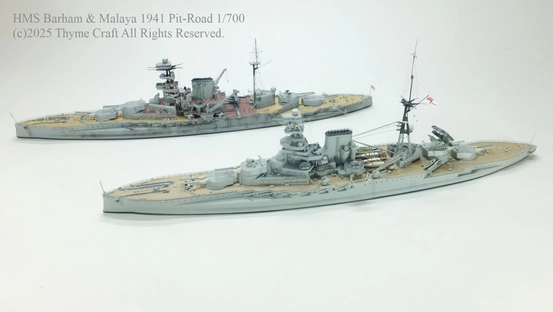 【激レア】PTエイジェンス 1/700 英国海軍クイーン・エリザベス級 バーラム 英国海軍クイーン・エリザベス級:HMS Queen Elizabeth-class 1941 1