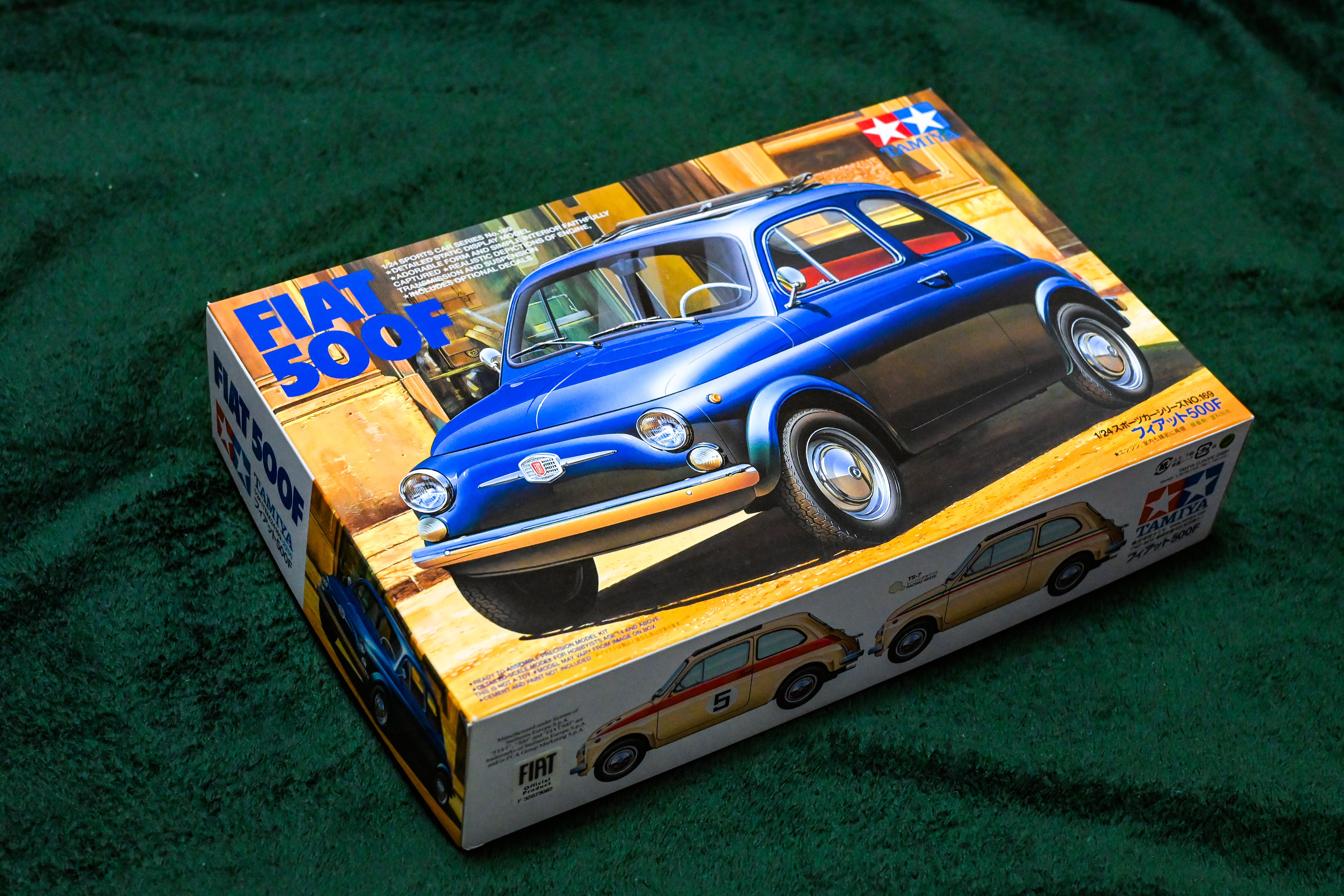 プラモ】久々のディスプレイキットに挑戦！｜タミヤ 1/24 フィアット