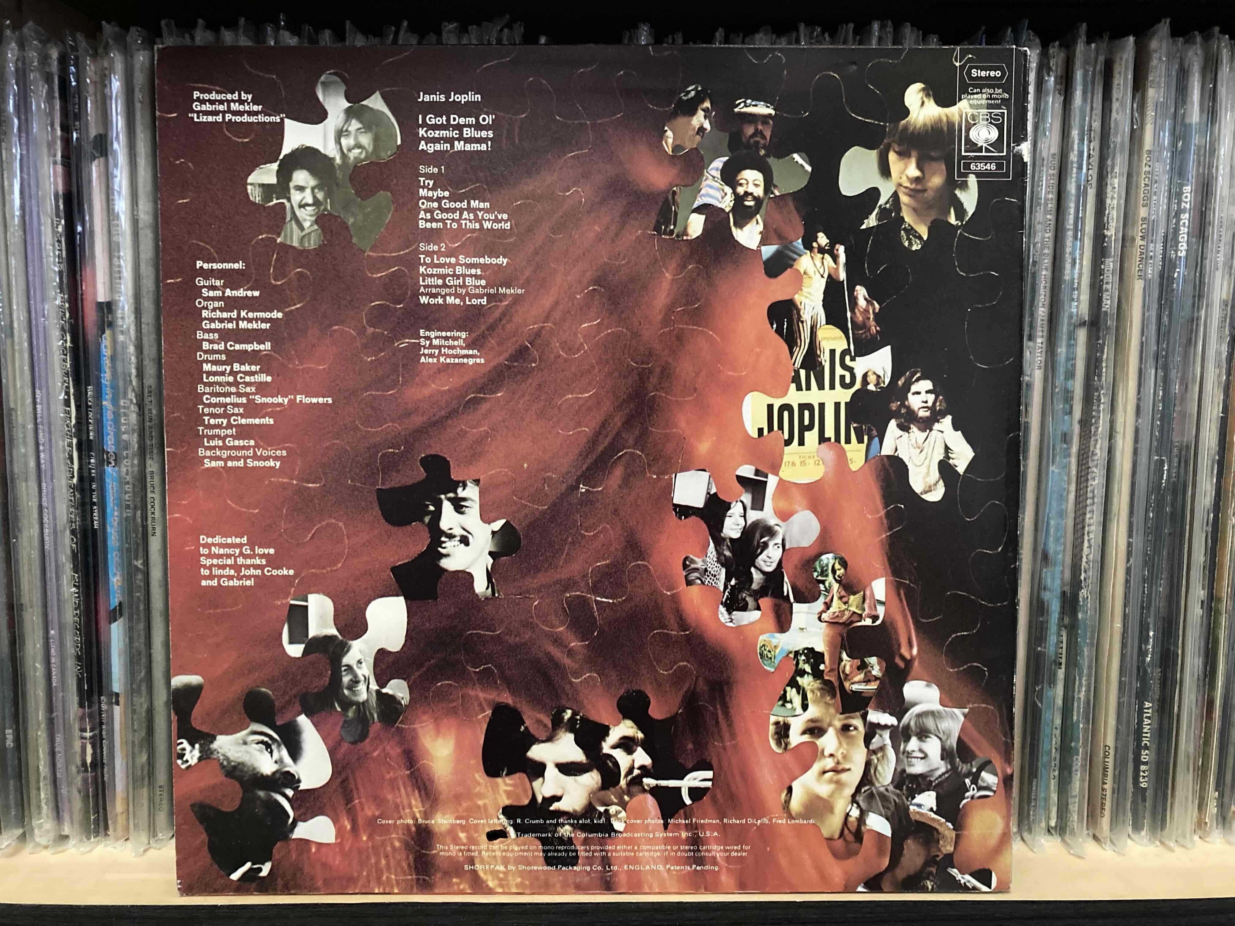 Janis Joplin [I Got Dem Ol' Kozmic Blues Again Mama!] UBS-S63546