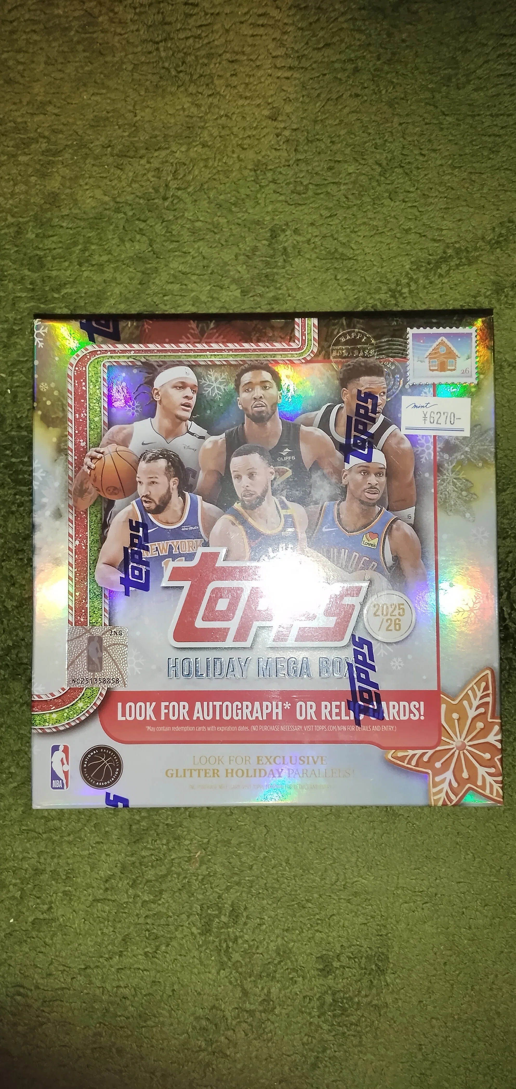 2025-26 toops Holiday Mega Box 開封 &審判日記#4｜キドンチッチ