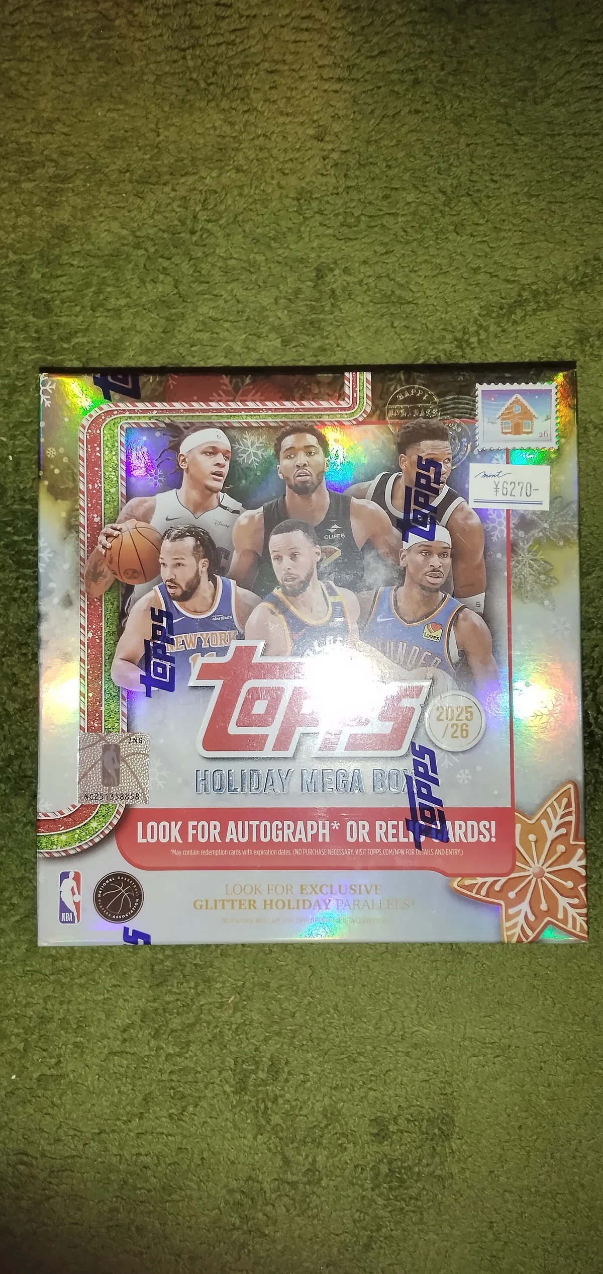 2025-26 toops Holiday Mega Box 開封 &審判日記#4｜キドンチッチ