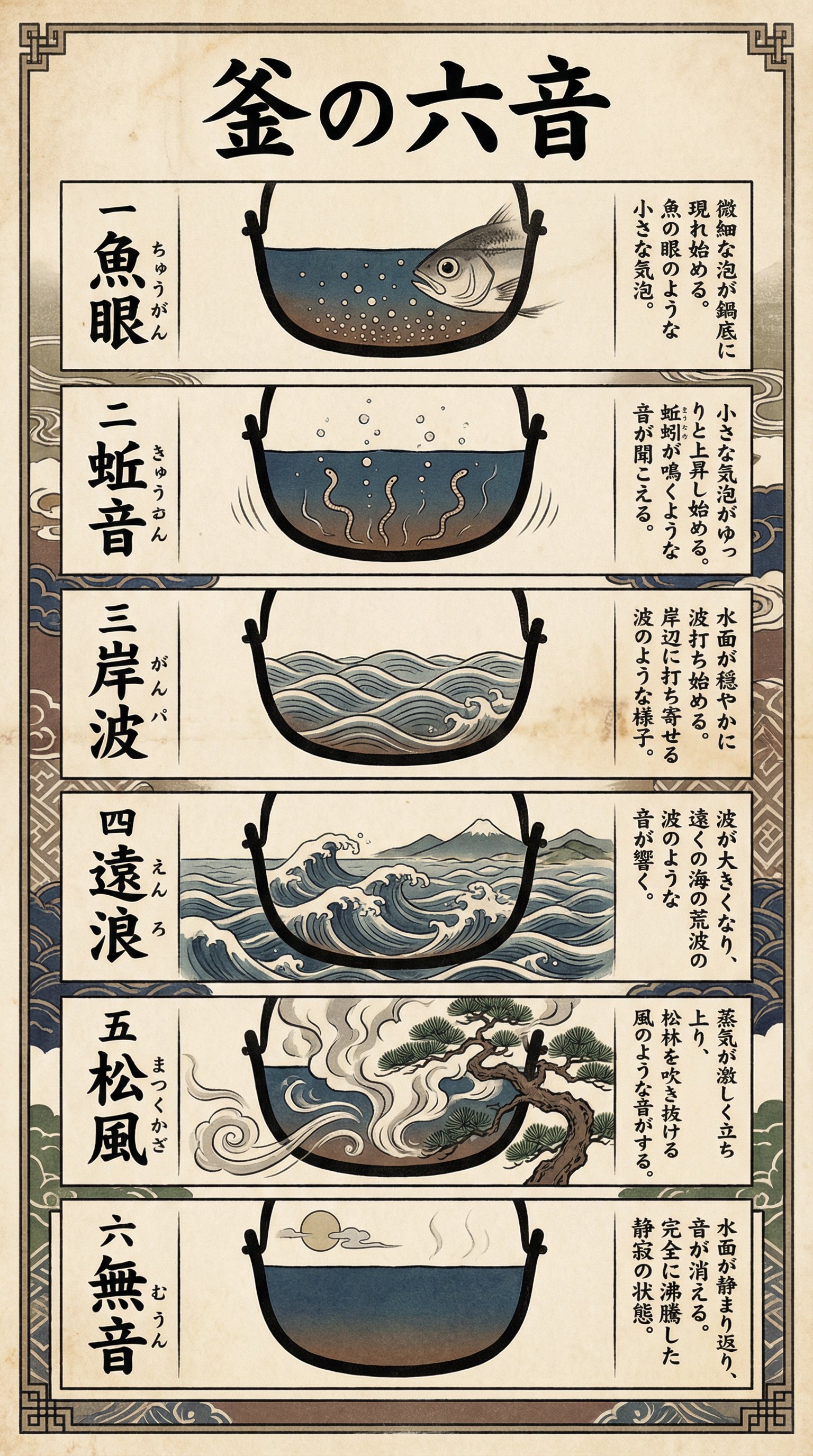 茶室に響く、松籟の音。茶釜が奏でる『松風』に聴く、究極のサウンド