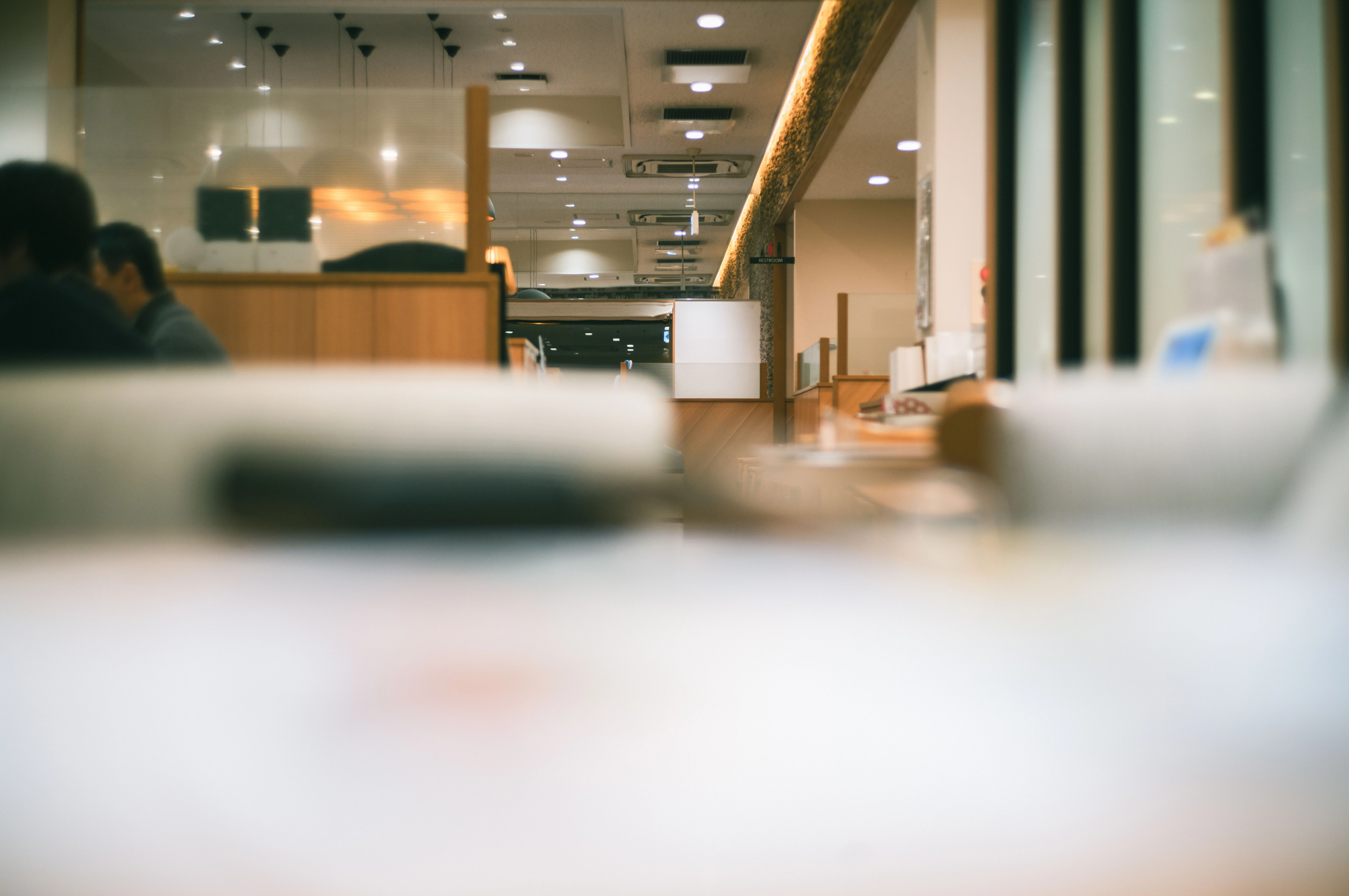 A late-night family restaurant is the most 'difficult to light' studio ...