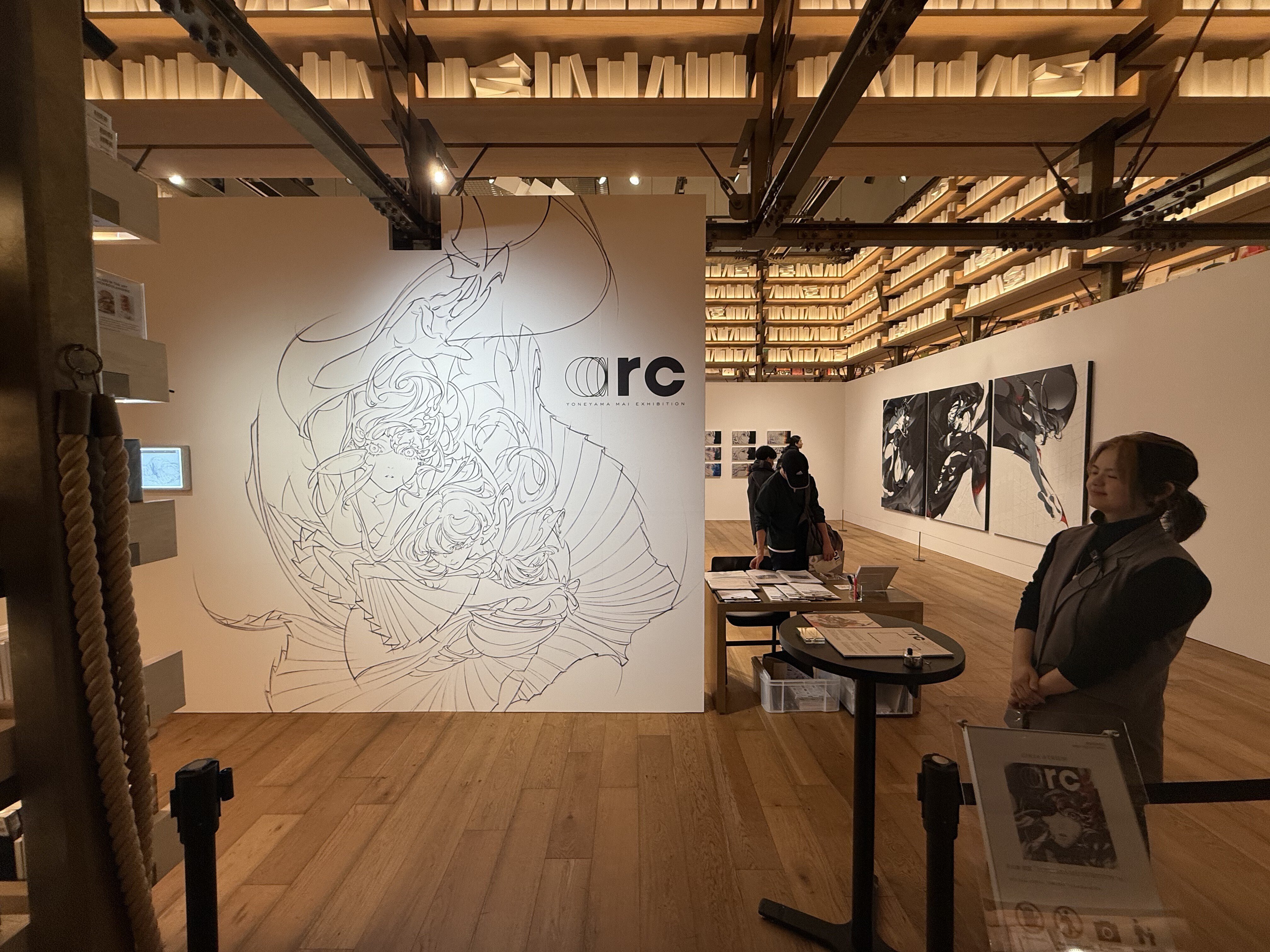 米山舞さんの個展】YONEYAMA MAI EXHIBITION “arc”に行った｜ぺるの