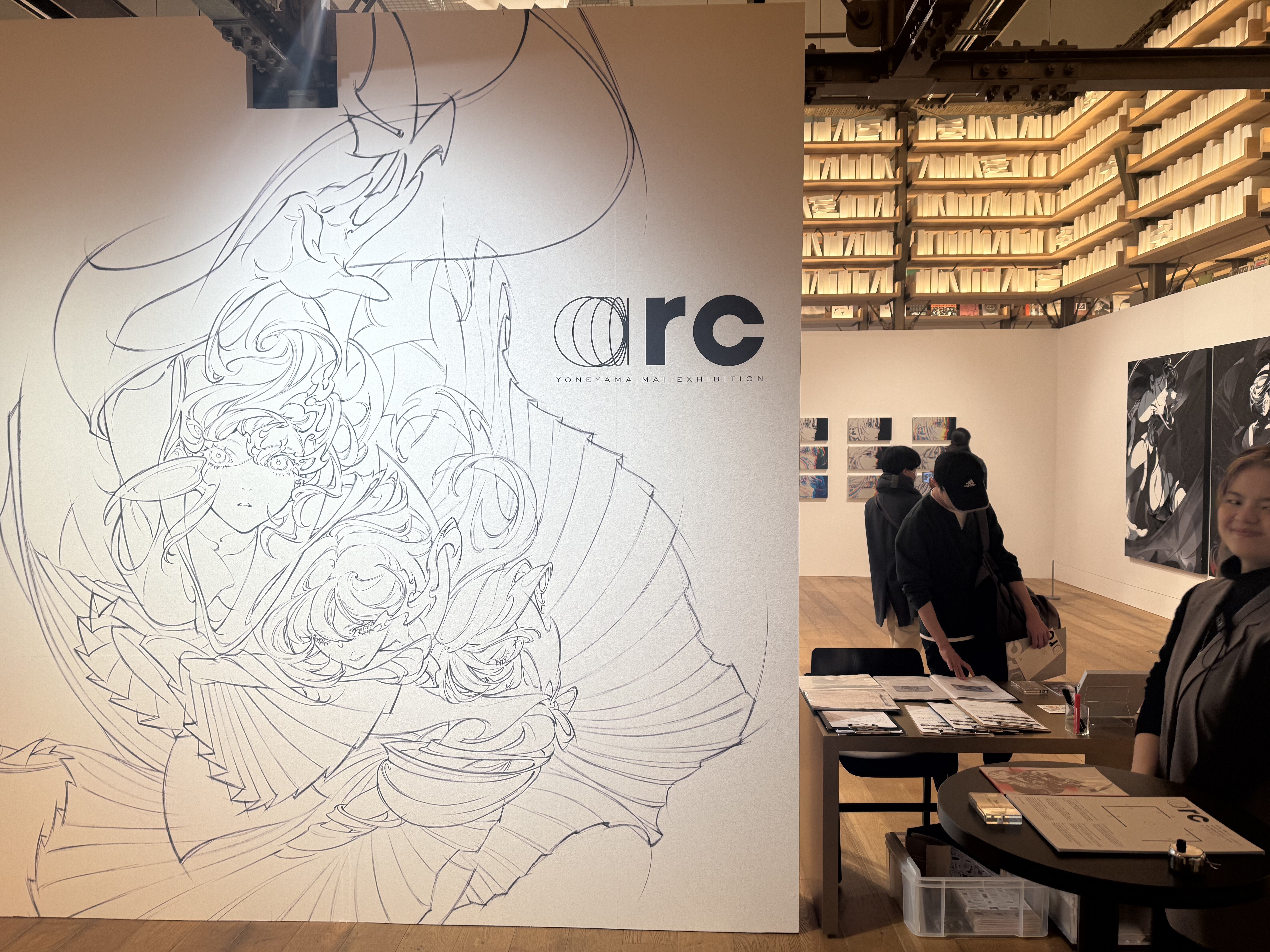 米山舞さんの個展】YONEYAMA MAI EXHIBITION “arc”に行った｜ぺるの