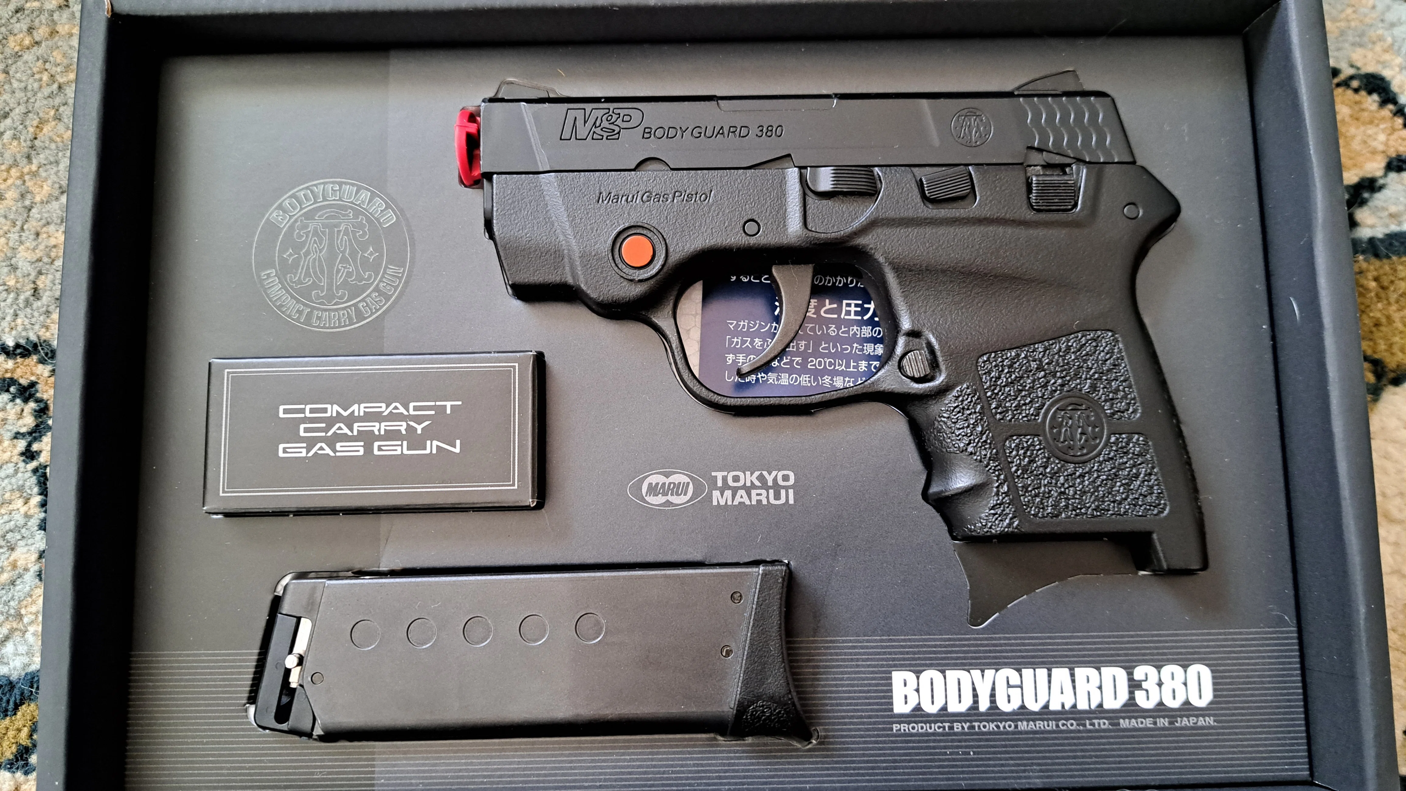 東京マルイ S&W BODYGUARD 380 - 固定スライドガスガン ボディーガード