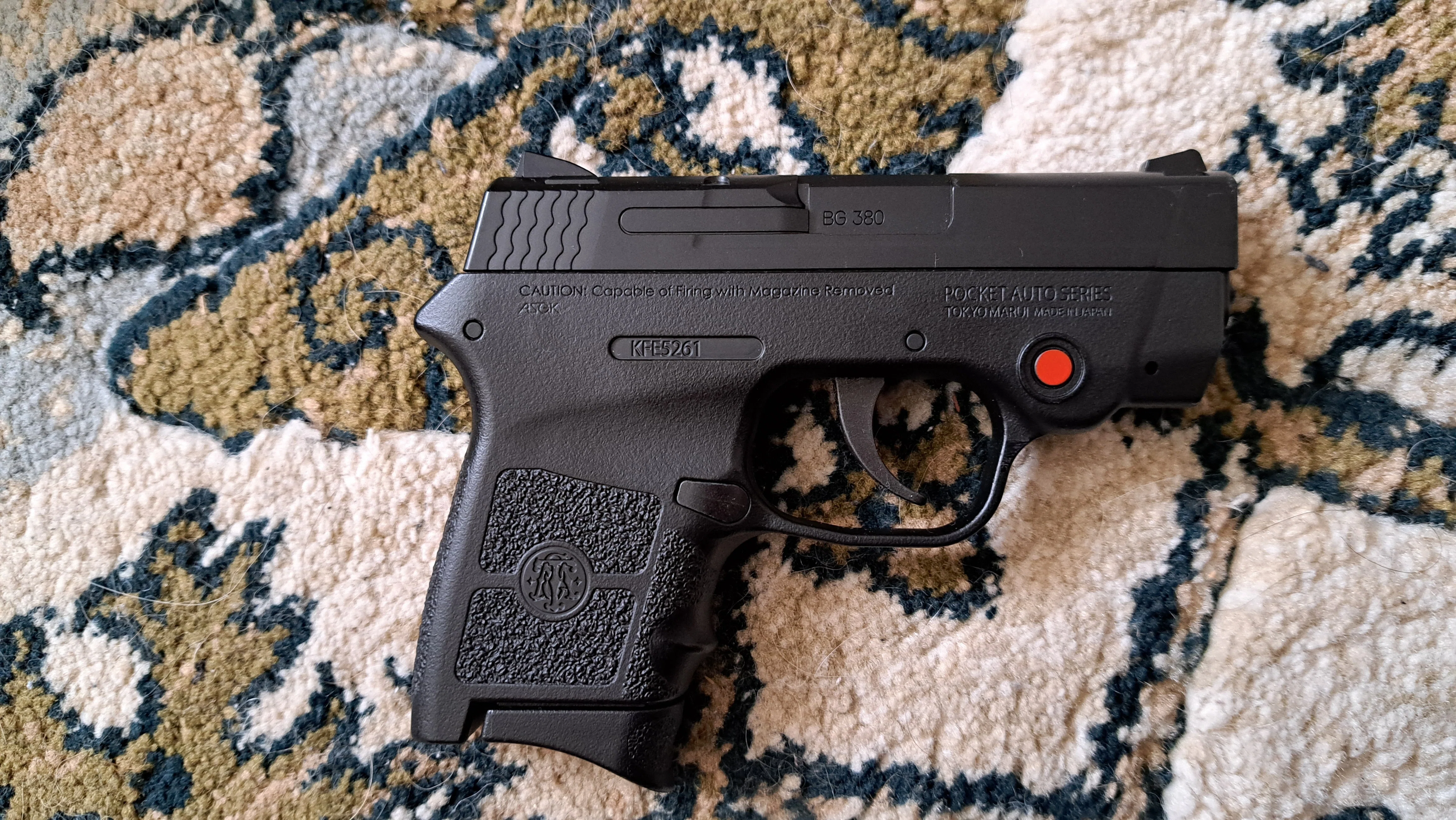 東京マルイ S&W BODYGUARD 380 - 固定スライドガスガン ボディーガード