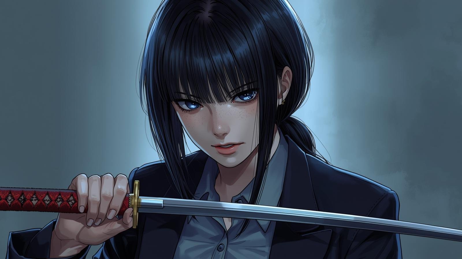 オリキャラの絵をAIに生成してもらってみた｜八御伽