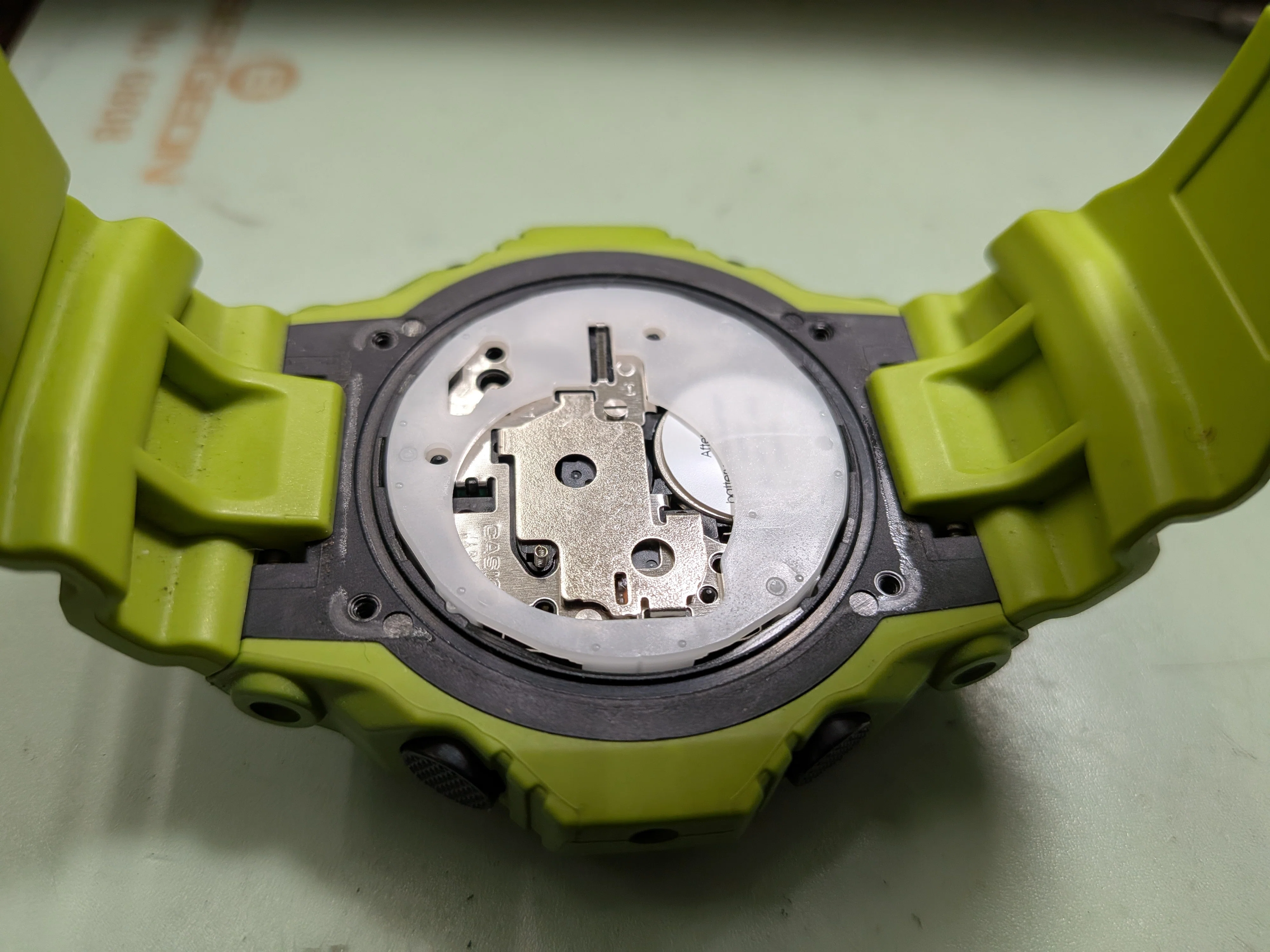 CASIO】G-SHOCK 5255 電池交換｜富屋時計店