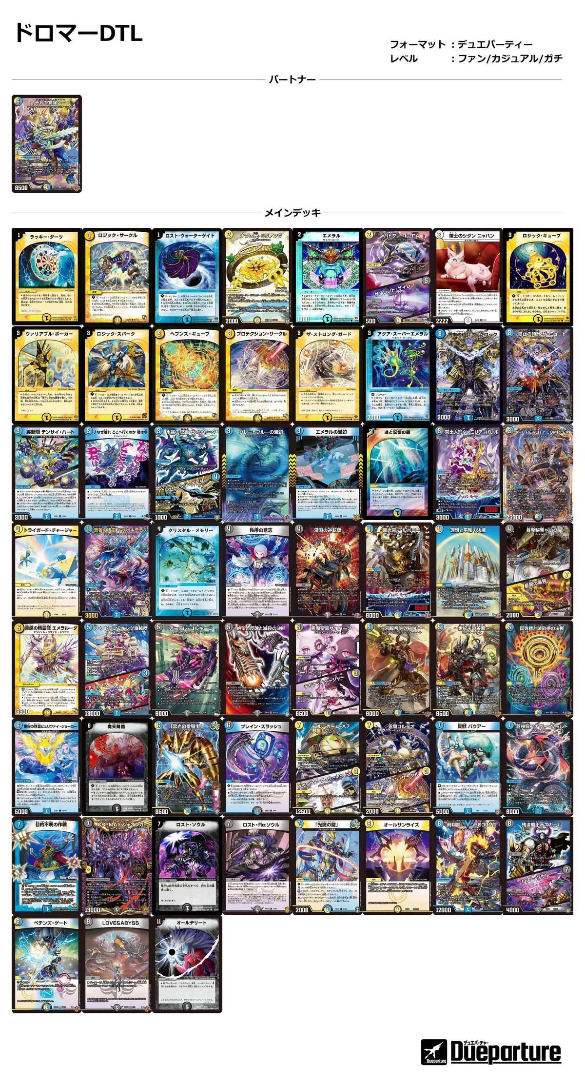 デュエパAdventCalendar2025】逆に、0からデュエパのデッキを作って 