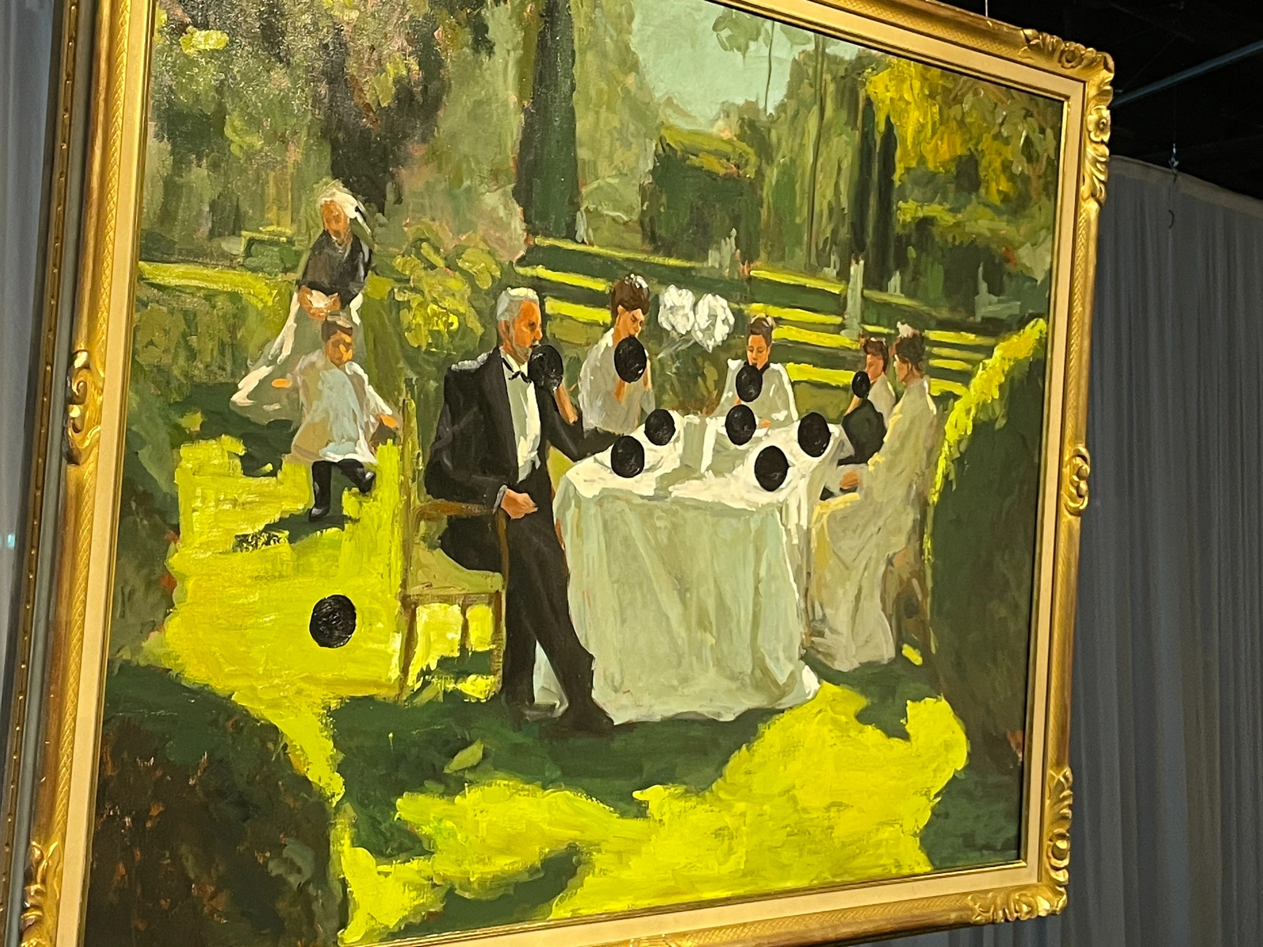視てはいけない絵画展に行ってきた｜村の子供