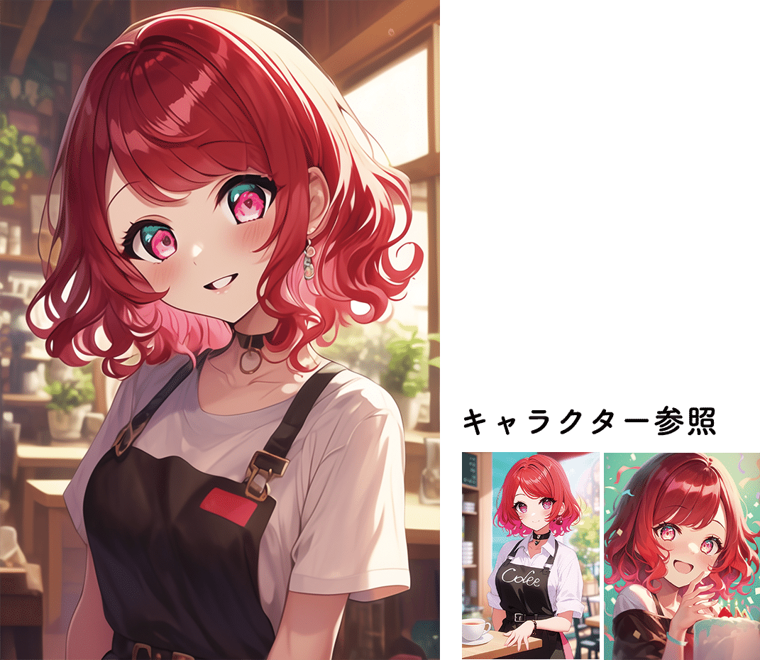 クリエイティブAIでキャラクターコンテンツを作る