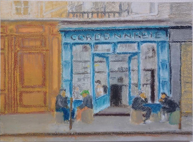 2月からパステル画教室が復活♪｜碧緑（あおみどり）