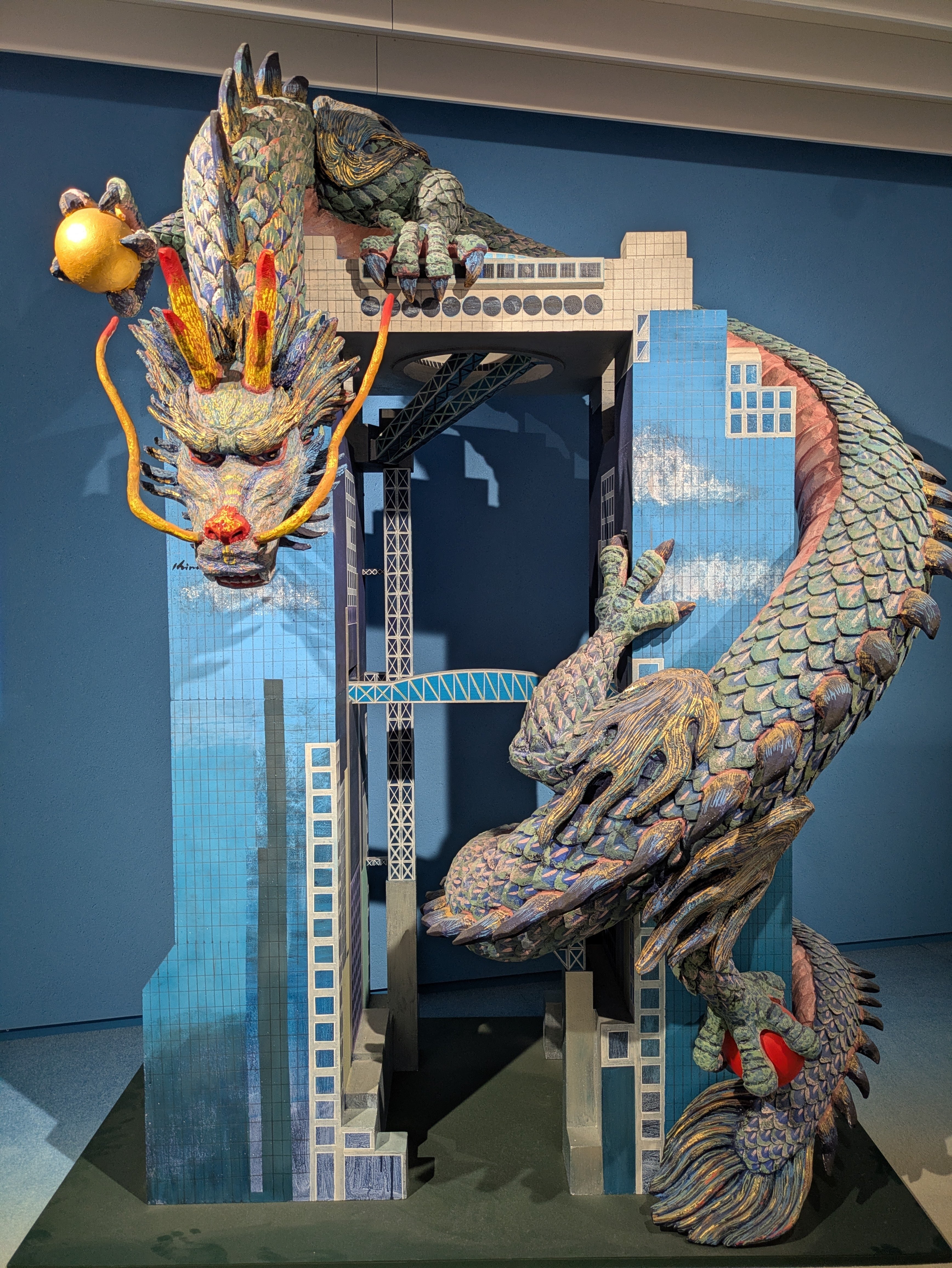 龍神様🐉と天空美術館｜tsukiko