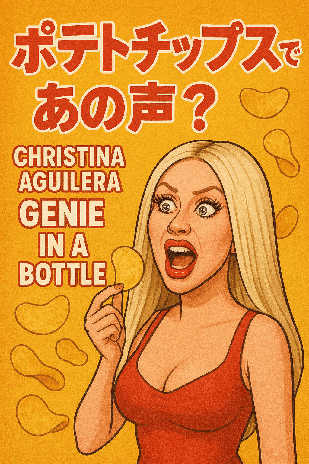 ポテトチップスであの声？ クリスティーナ・アギレラ「Genie in a Bottle」の衝撃｜後藤 貴人, image size:1024x1536