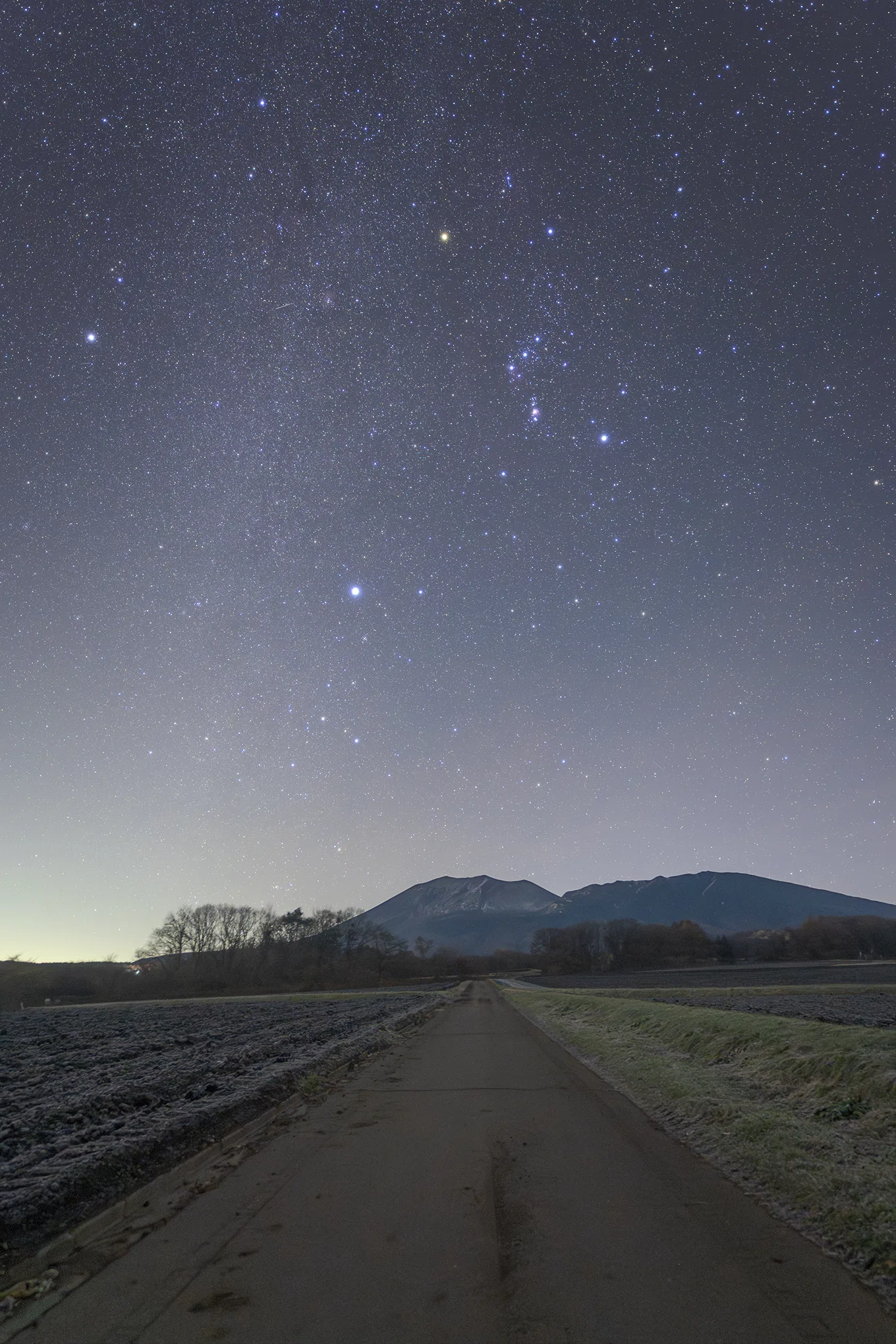 Thoughts on the Night of the Winter Solstice as a Landscape