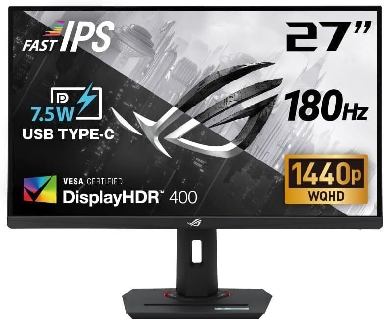 ASUS ROG Strix XG27ACS 徹底レビュー!27インチ180Hz Fast IPSが実現